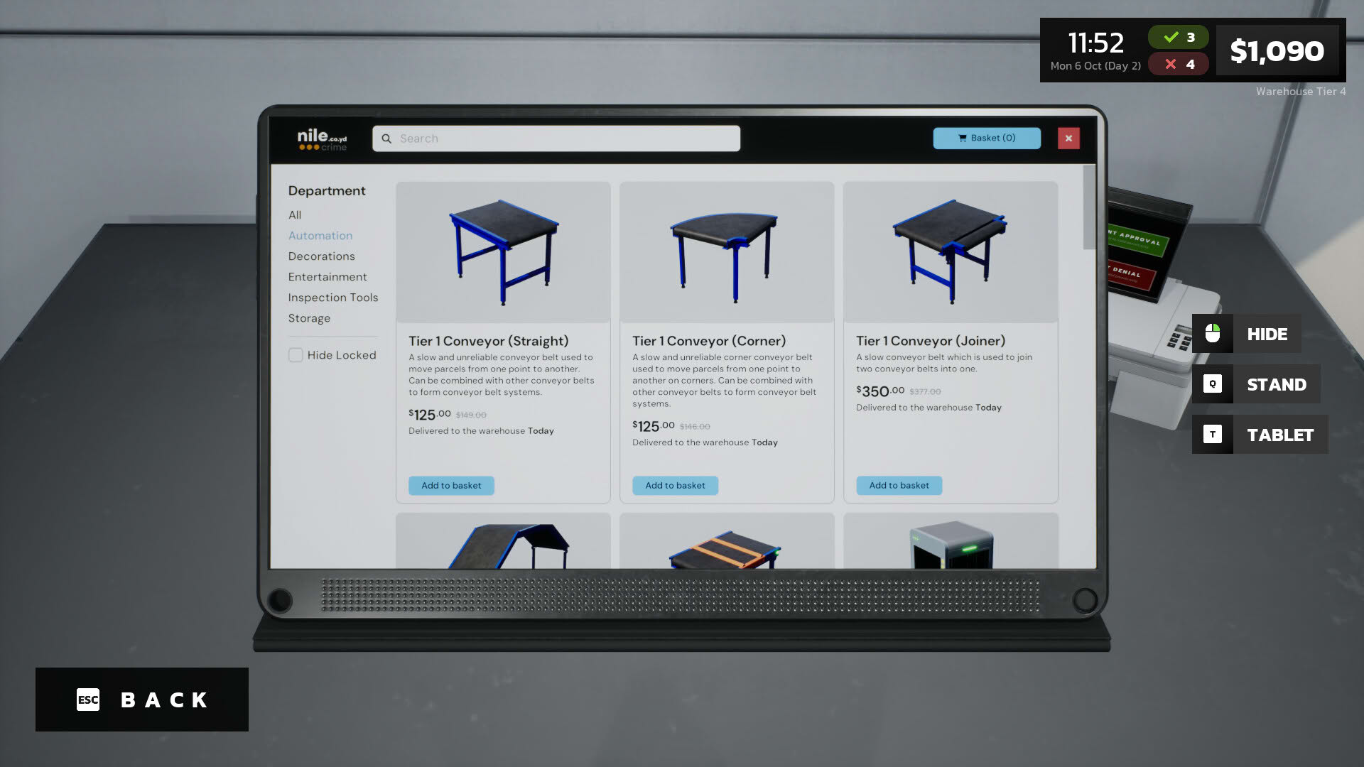Screenshot for Parcel Simulator