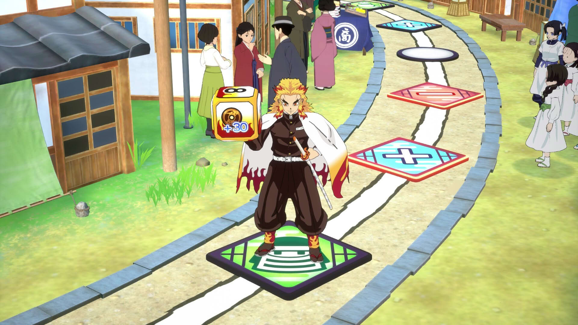 Screenshot for Demon Slayer: Kimetsu no Yaiba - Sweep the Board!