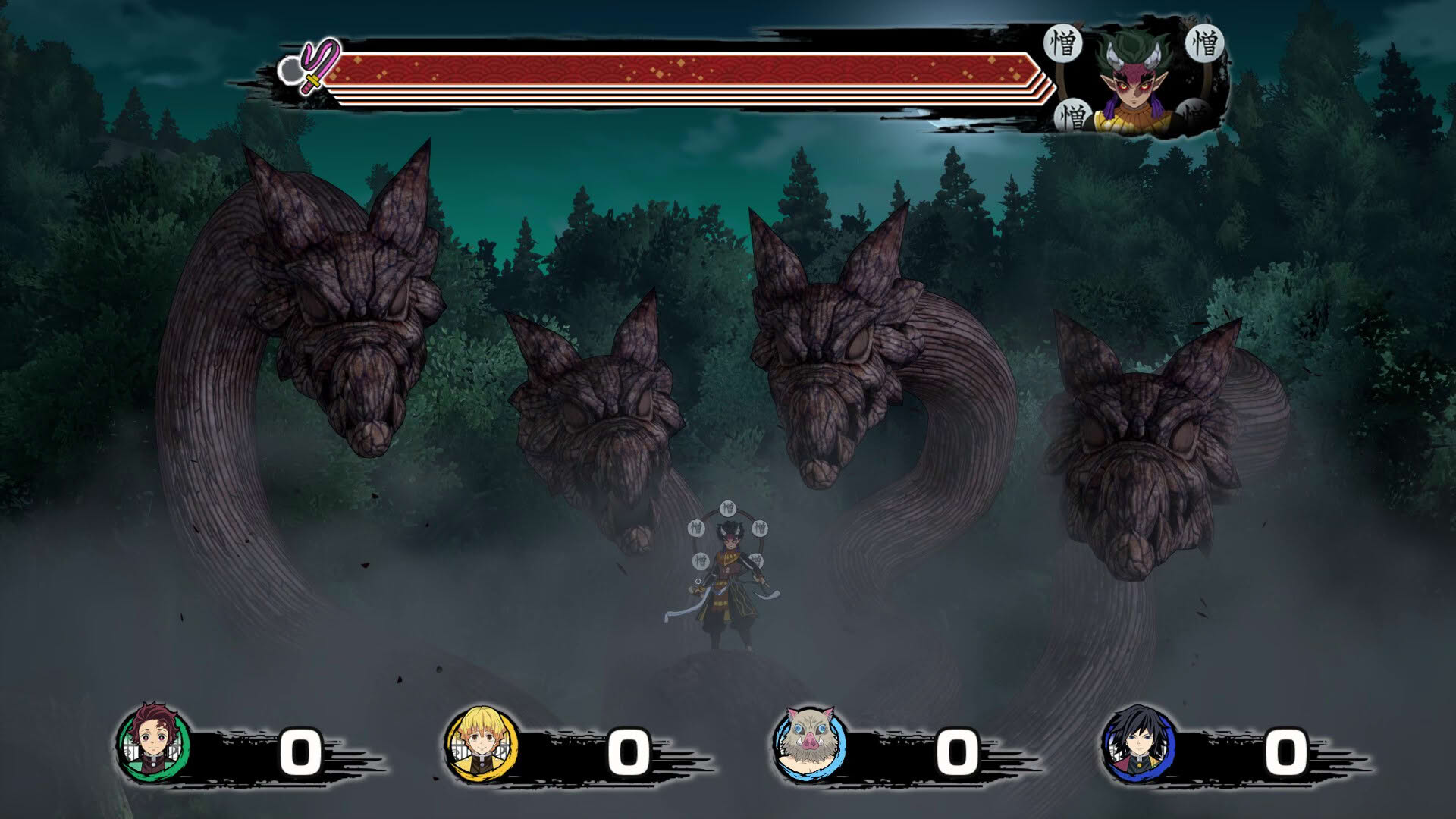 Screenshot for Demon Slayer: Kimetsu no Yaiba - Sweep the Board!