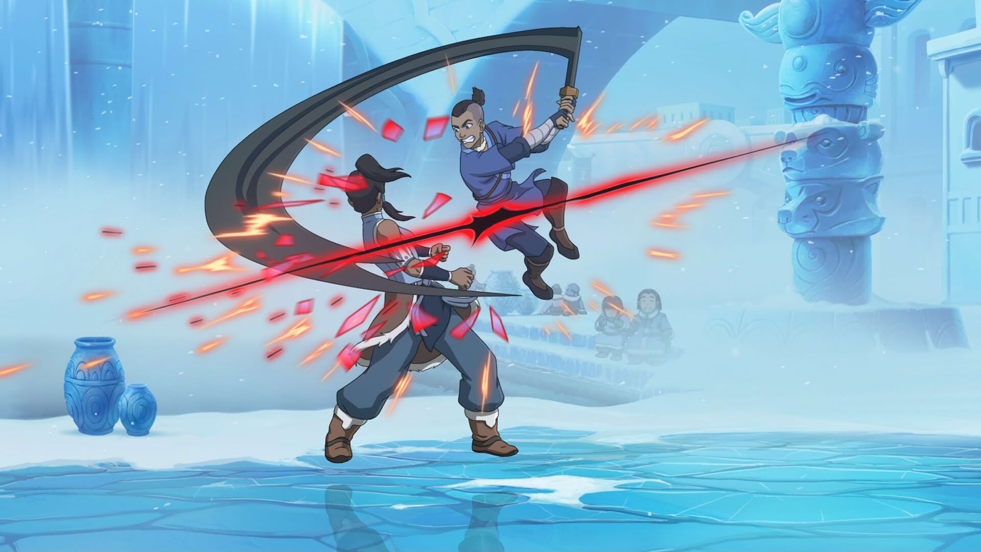 Screenshot for Avatar Legends: The Fighting Game