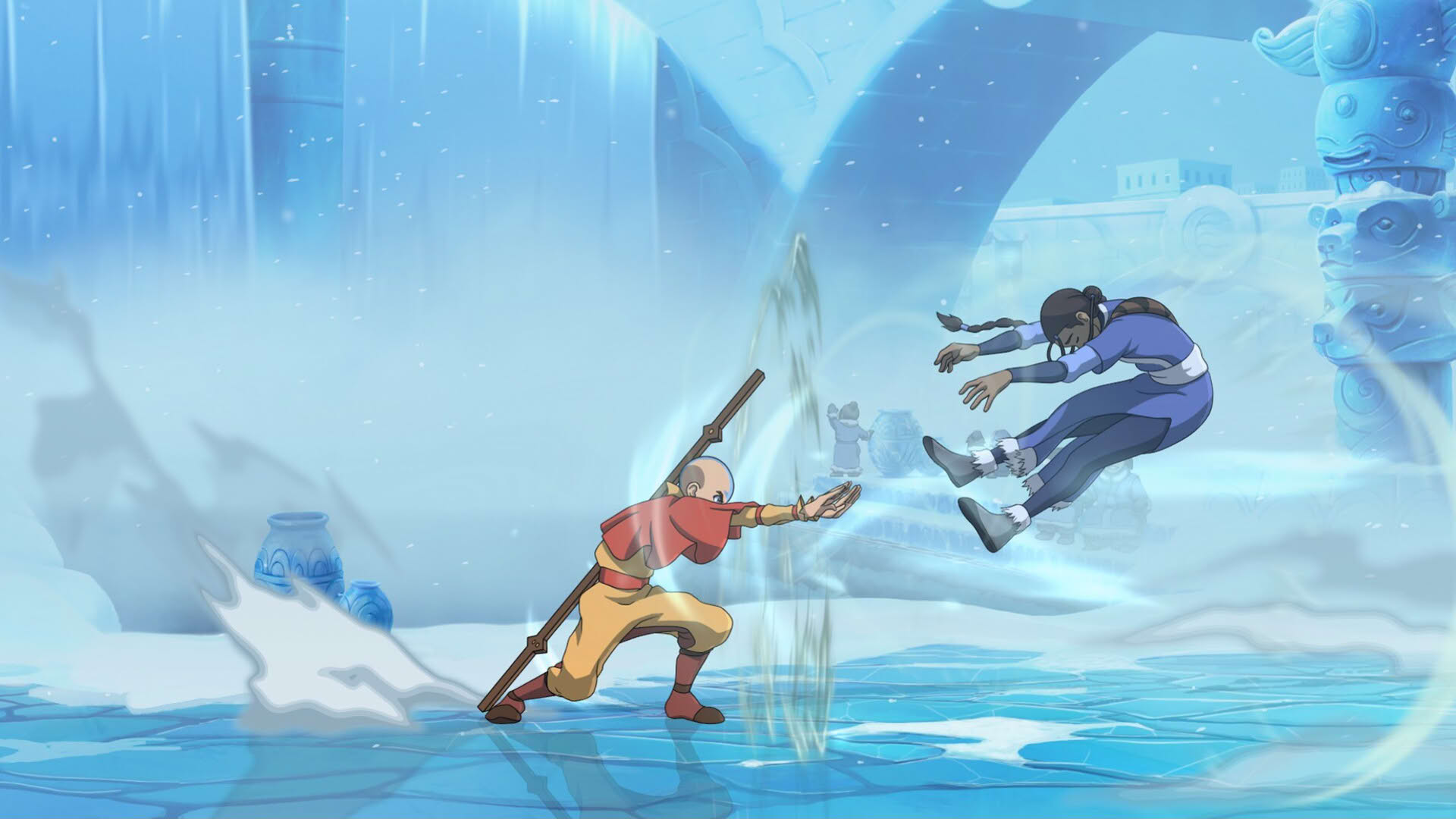 Screenshot for Avatar Legends: The Fighting Game