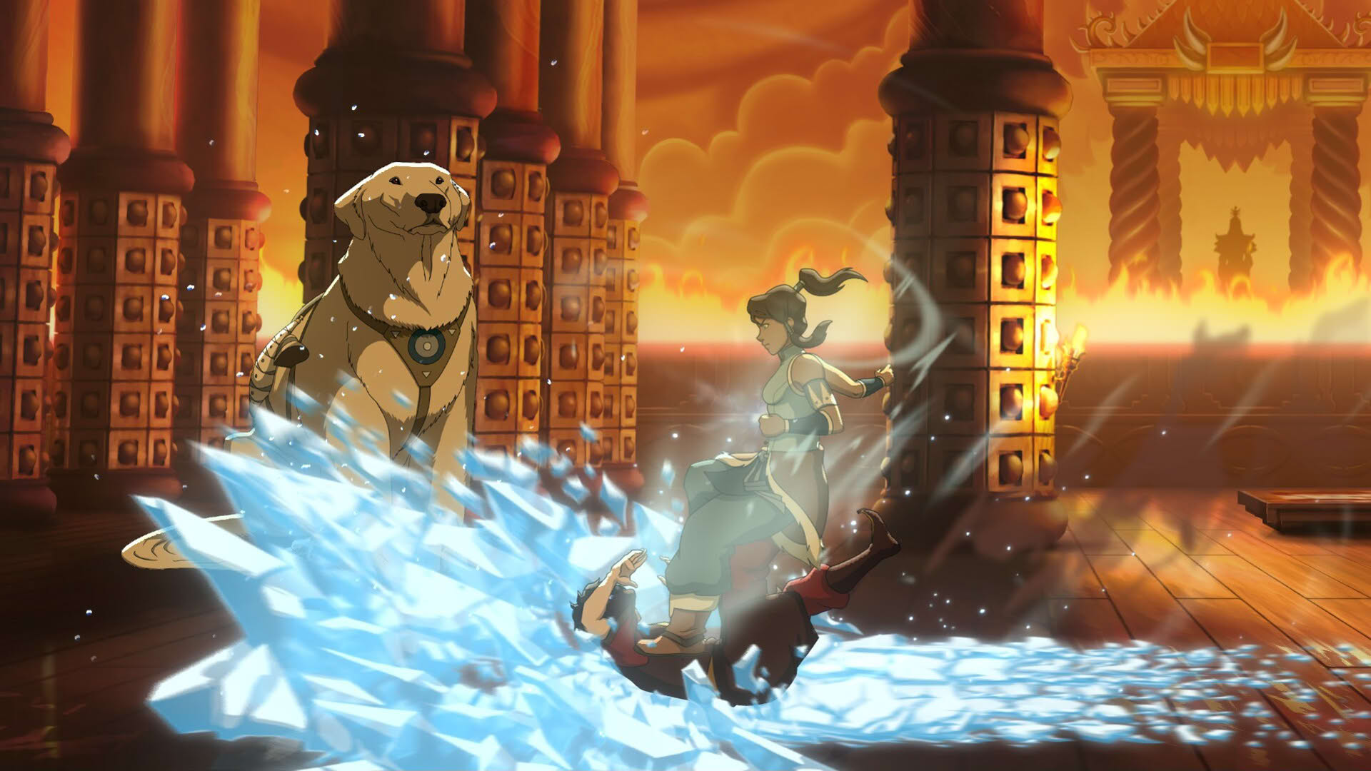 Screenshot for Avatar Legends: The Fighting Game