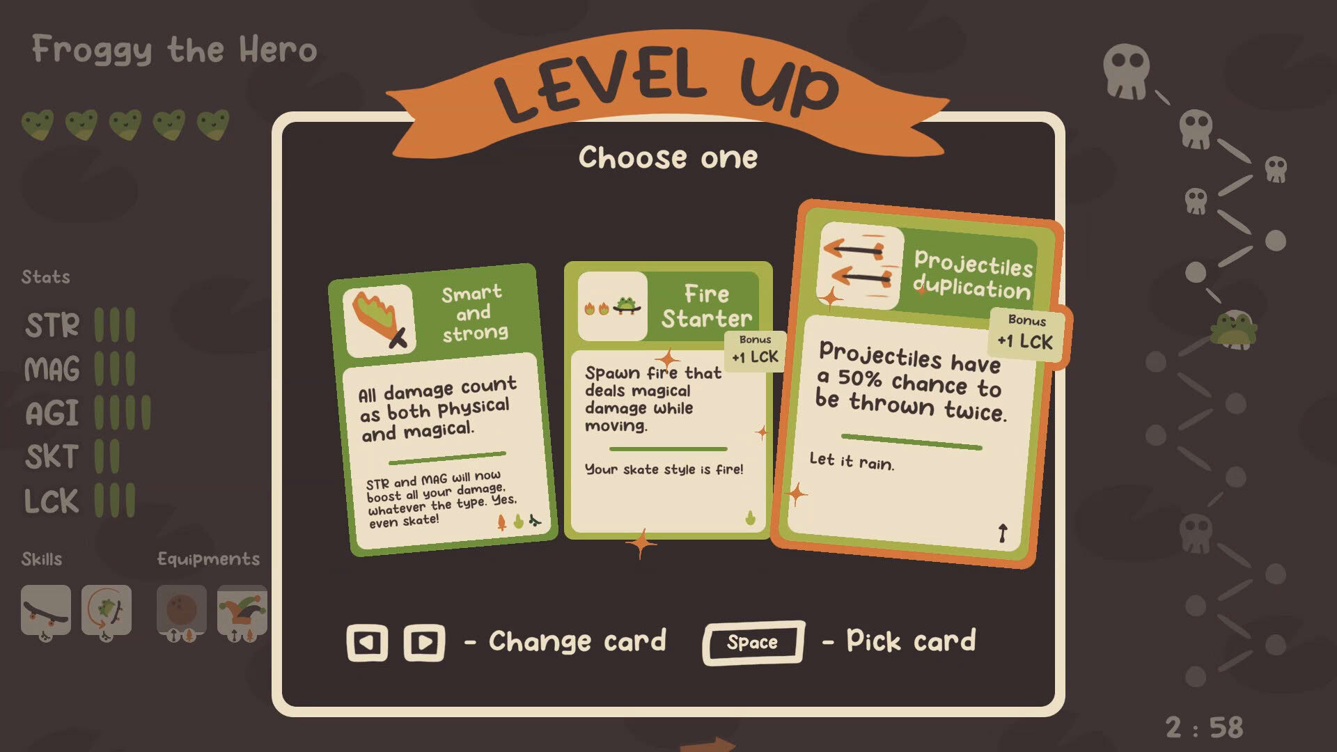 Screenshot for Froggy's Battle