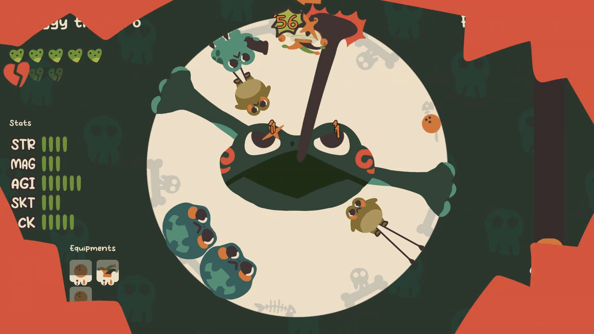 Screenshot for Froggy's Battle