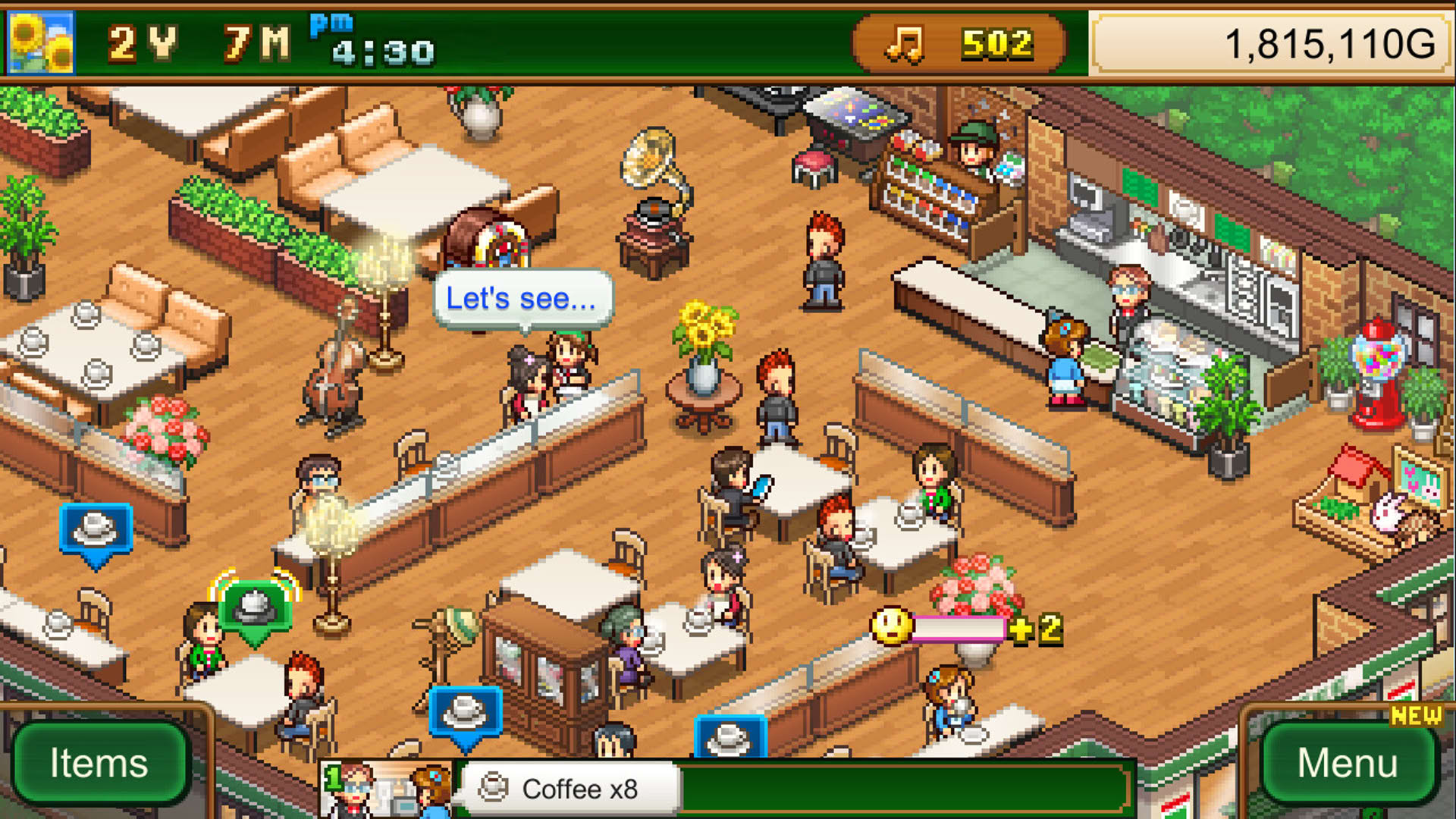 Screenshot for Cafe Master Story