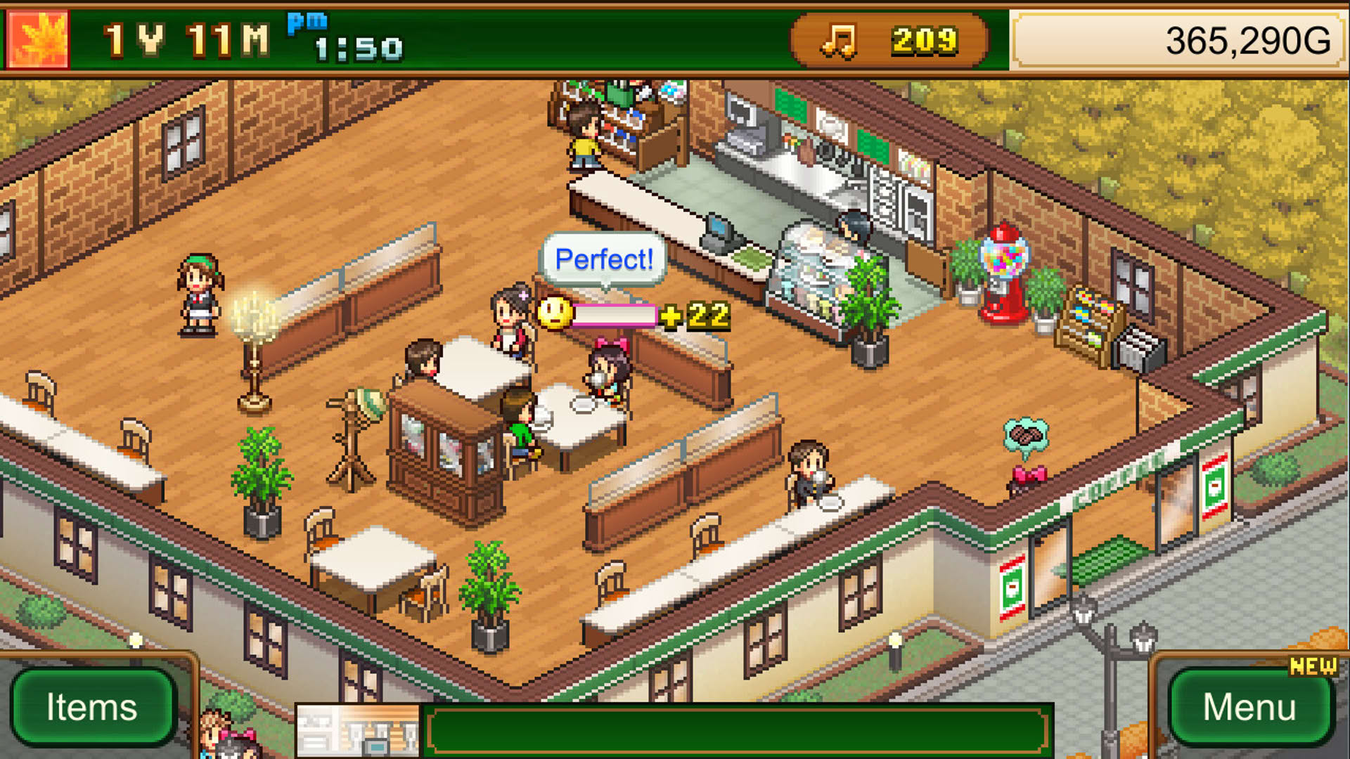 Screenshot for Cafe Master Story