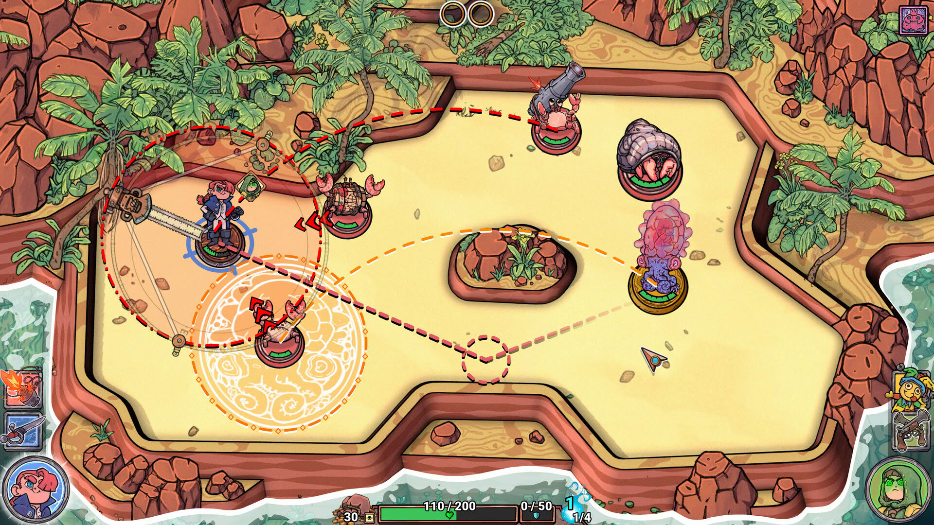 Screenshot for Flick Shot Rogues