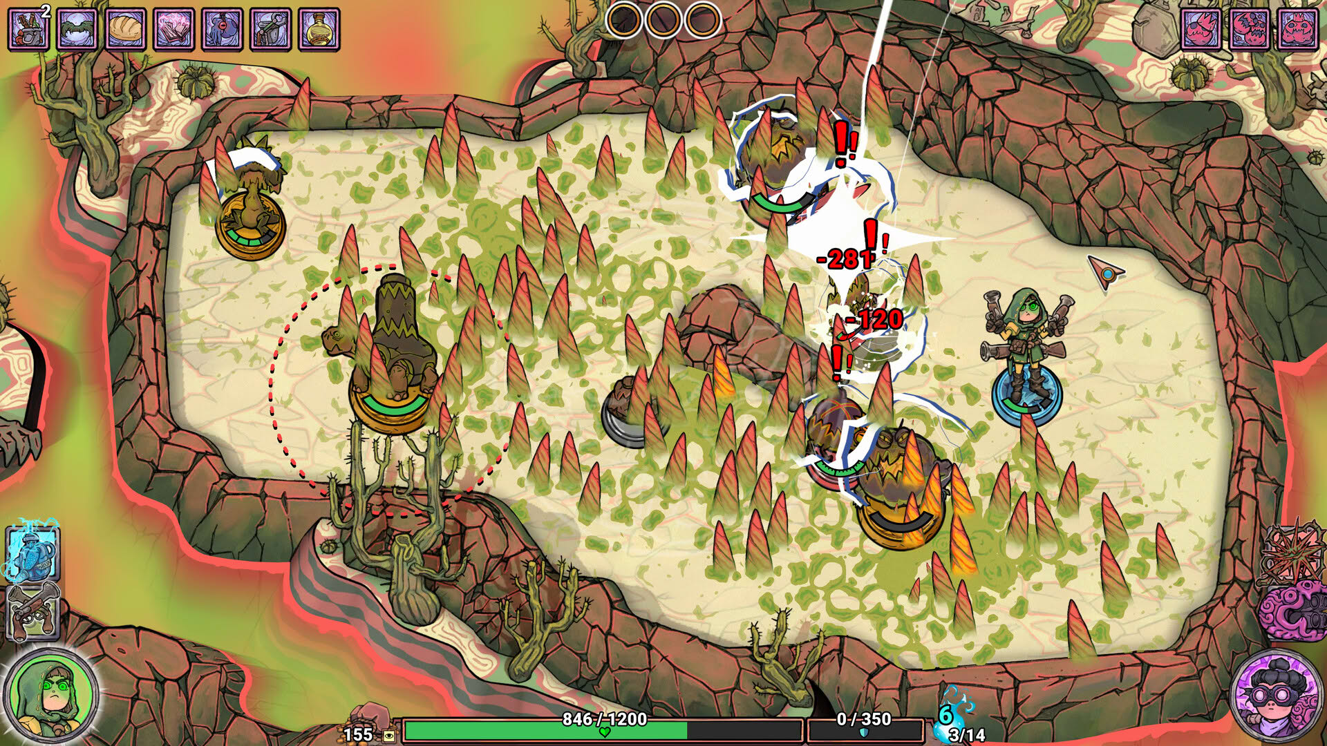 Screenshot for Flick Shot Rogues
