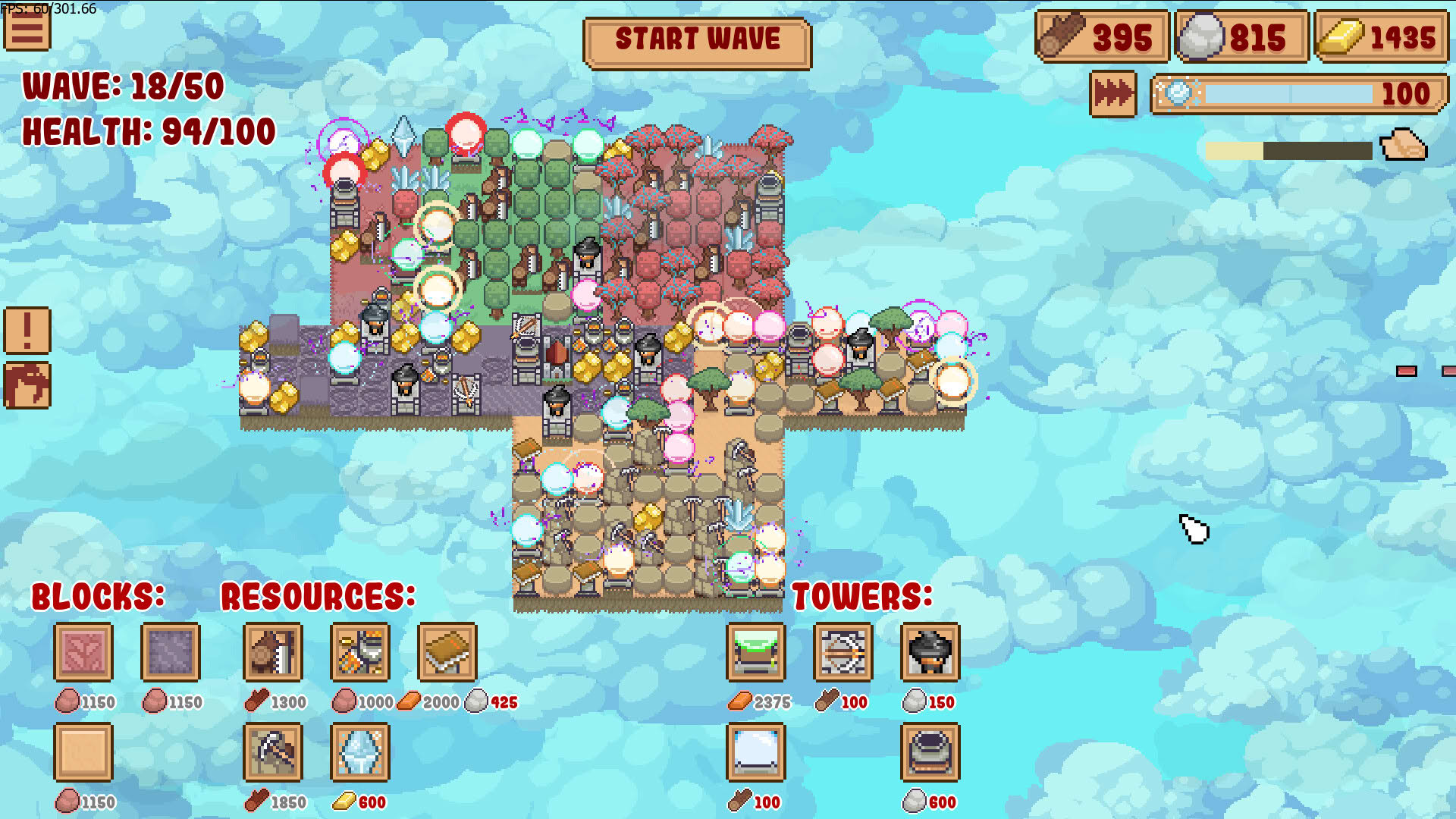 Screenshot for Block Tower TD