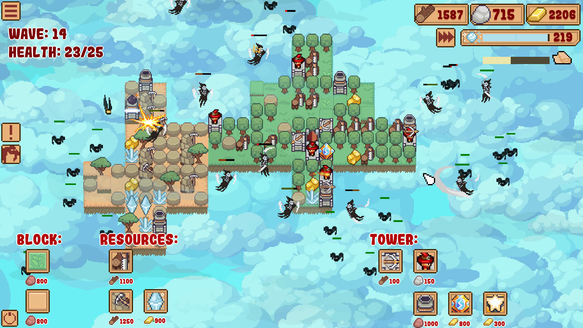 Screenshot for Block Tower TD