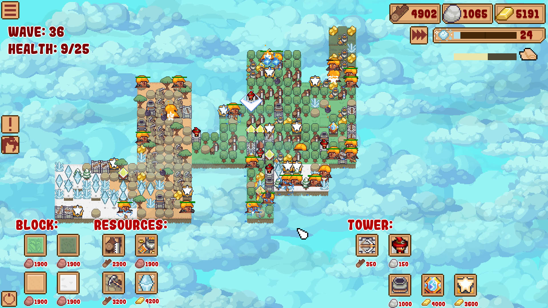 Screenshot for Block Tower TD