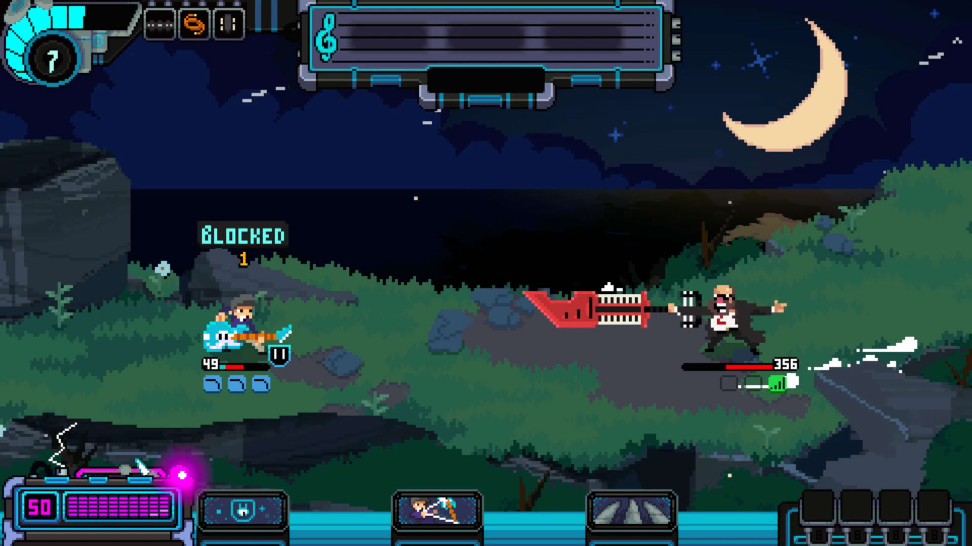 Screenshot for Fretless: The Wrath of Riffson