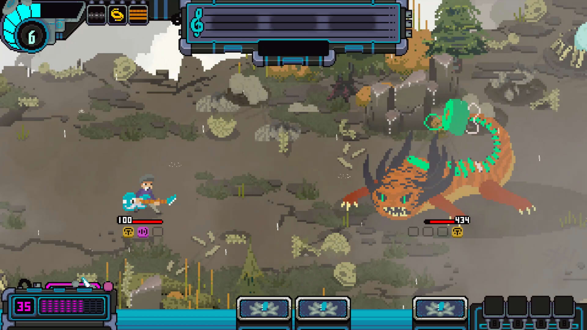 Screenshot for Fretless: The Wrath of Riffson