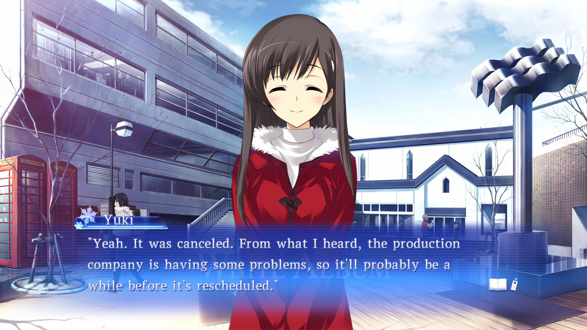Screenshot for White Album: Memories Like Falling Snow