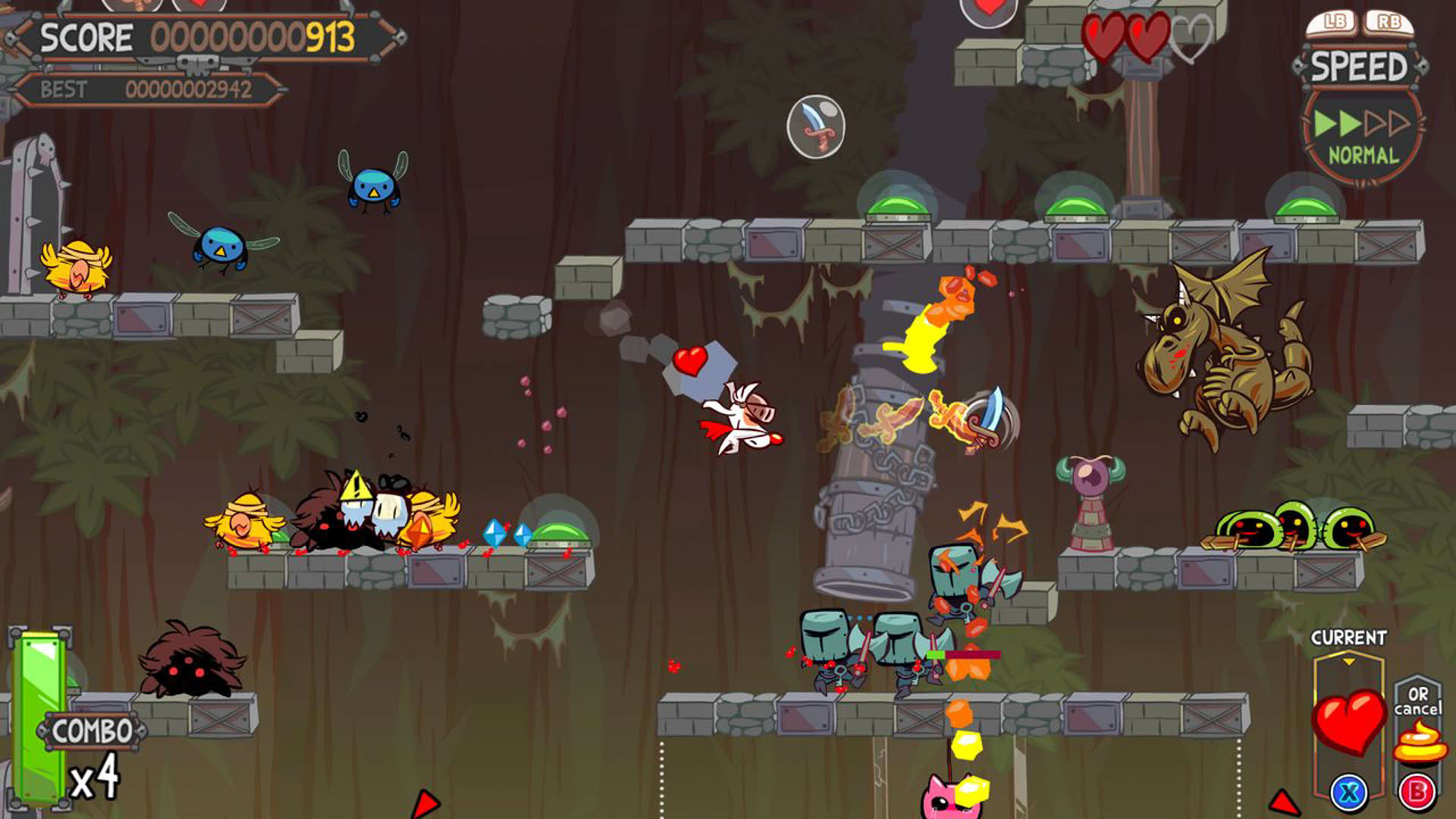 Screenshot for Poöf vs. The Cursed Kitty
