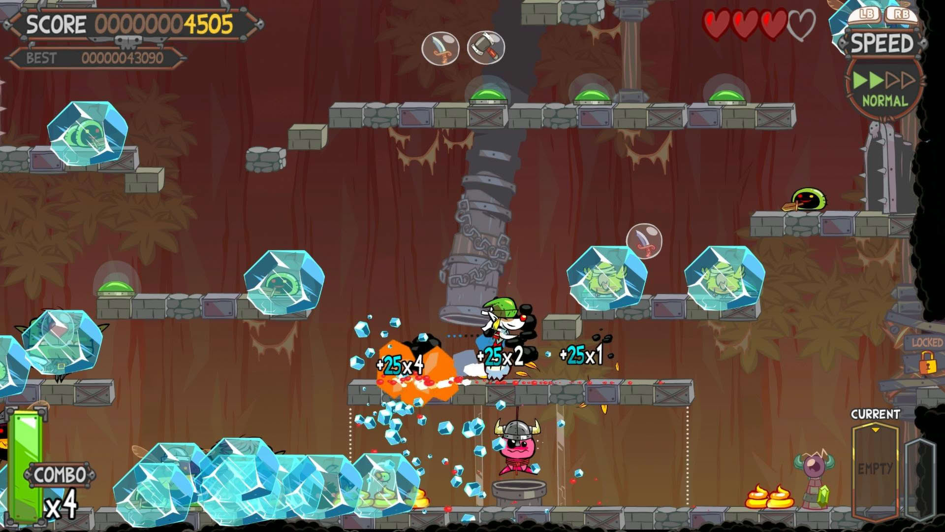 Screenshot for Poöf vs. The Cursed Kitty