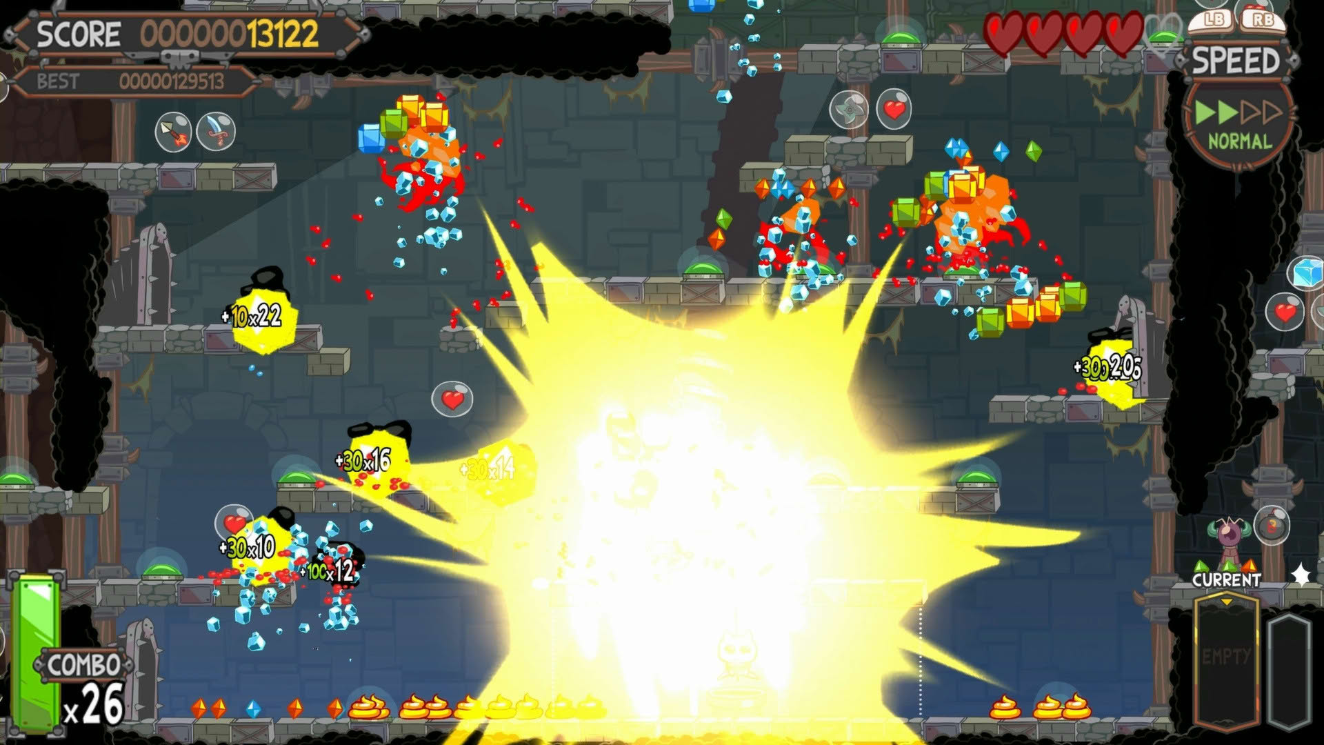 Screenshot for Poöf vs. The Cursed Kitty