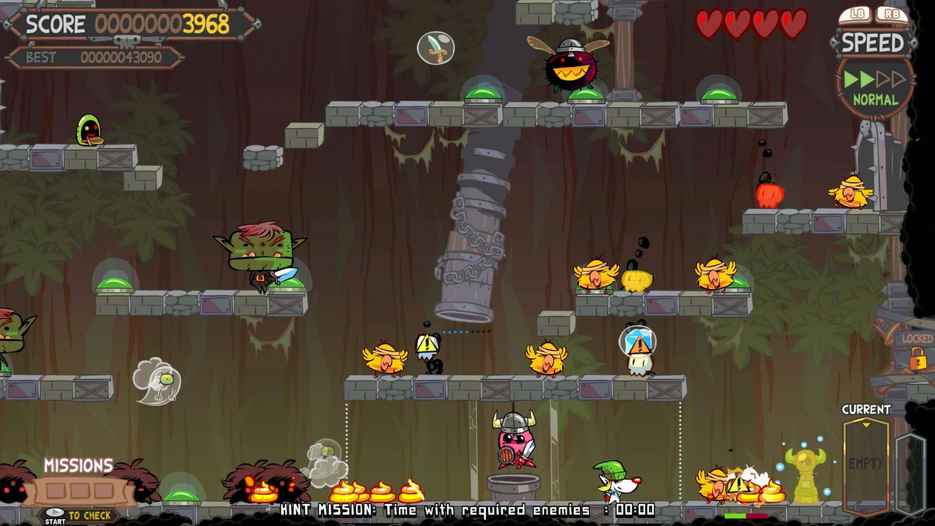 Screenshot for Poöf vs. The Cursed Kitty