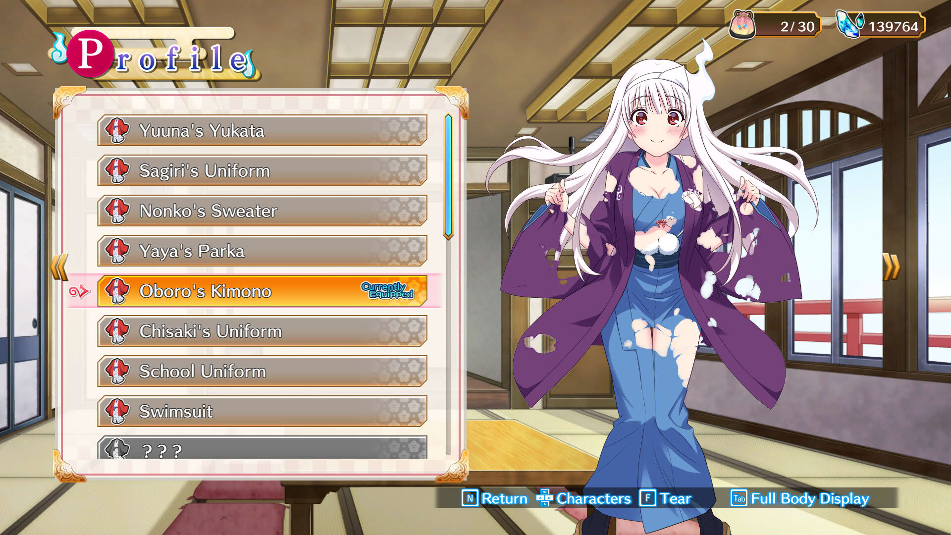 Screenshot for Yuuna and the Haunted Hot Springs: Steam Dungeon