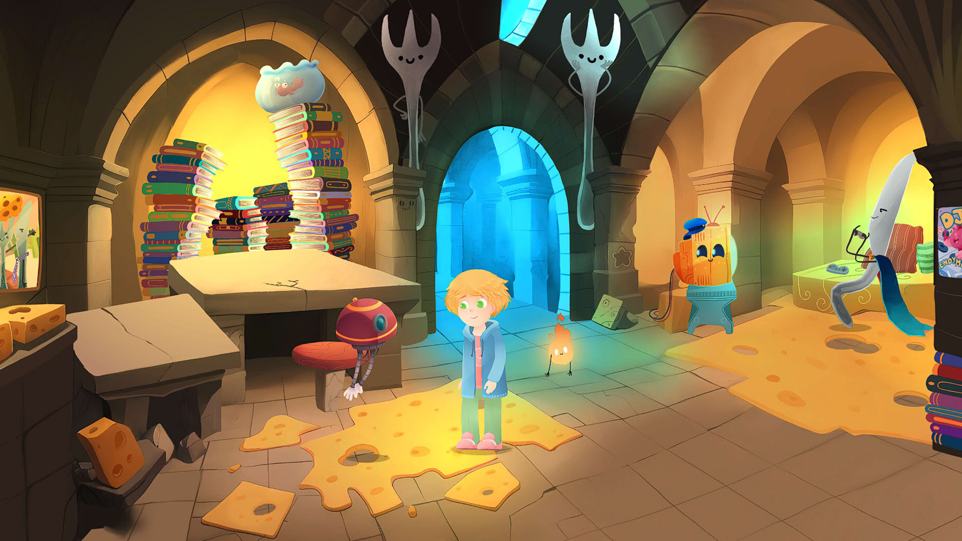 Screenshot for Asfalia: Panic at the Mansion