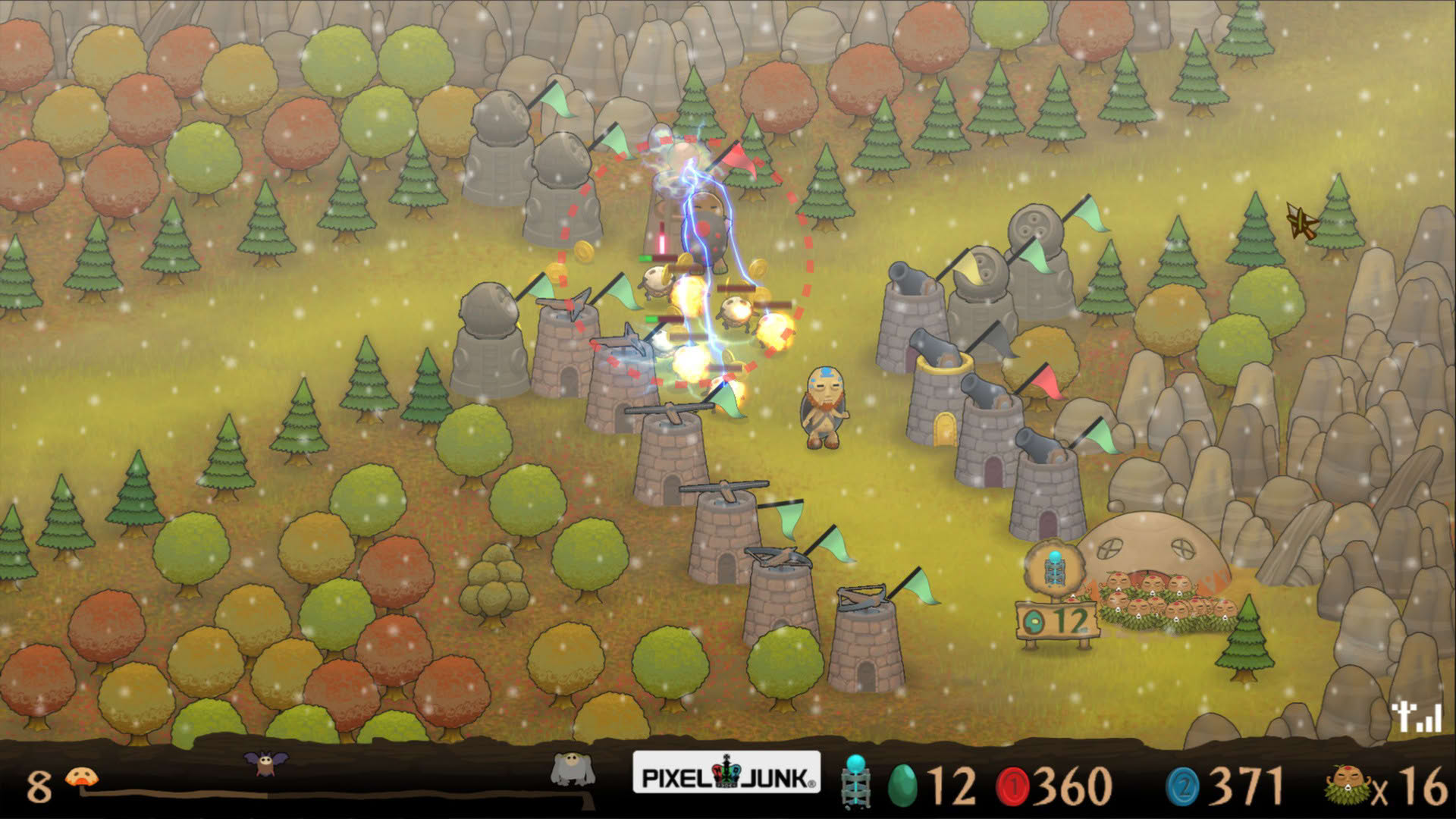 Screenshot for PixelJunk Monsters