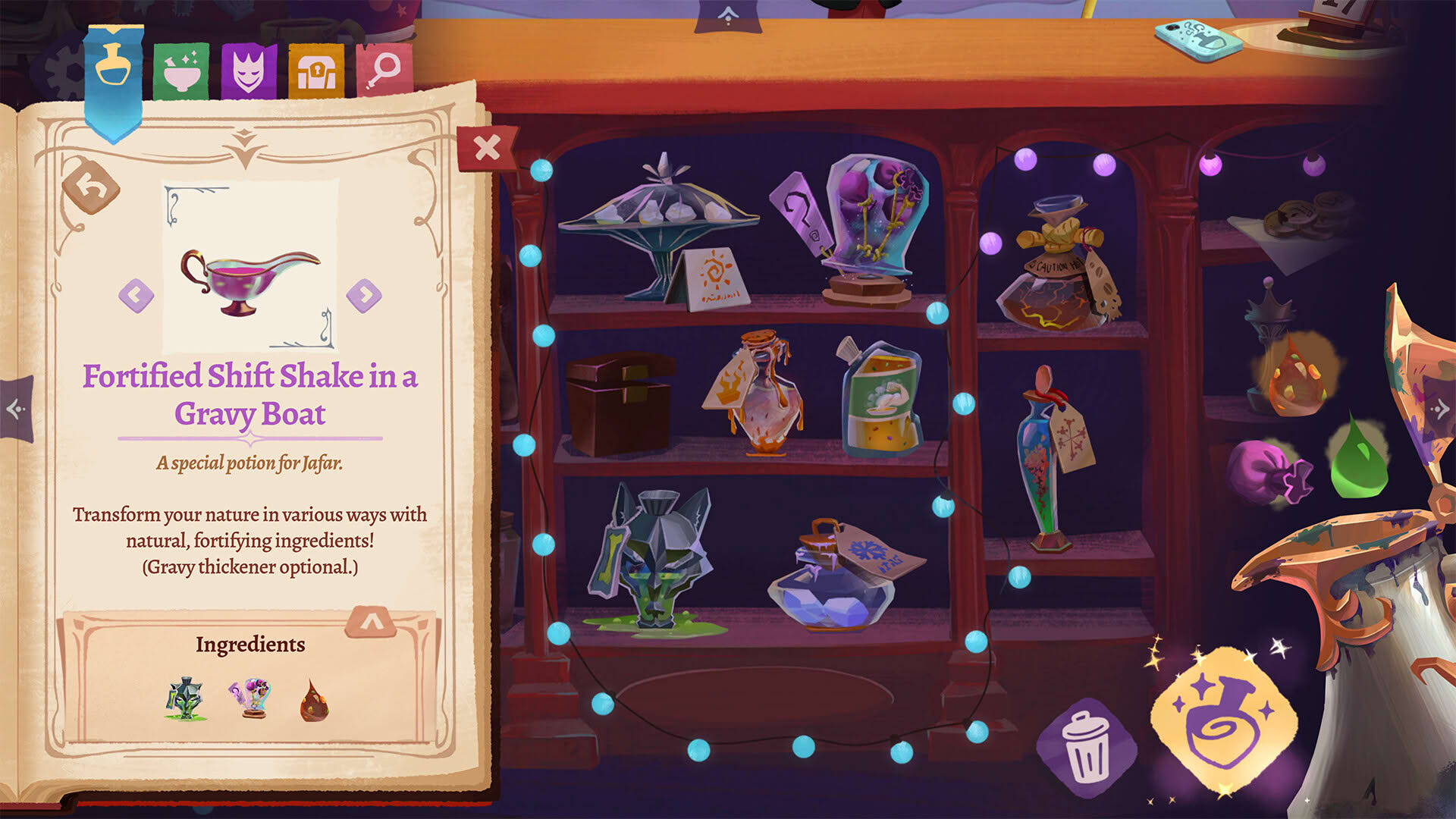 Screenshot for Disney Villains Cursed Café