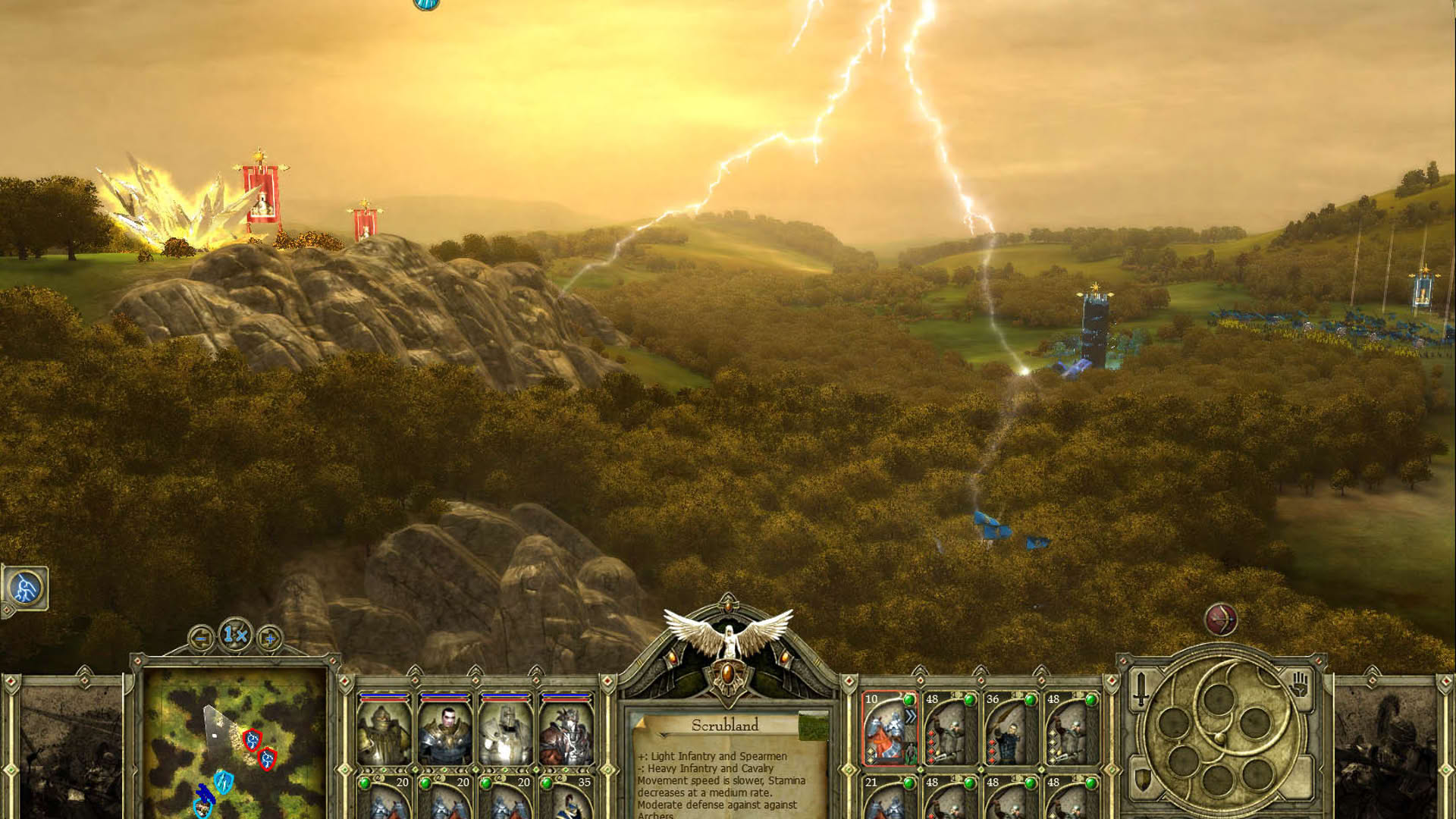 Screenshot for King Arthur: The Role-Playing Wargame