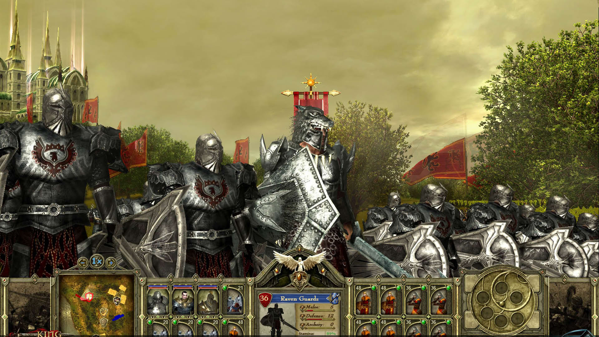 Screenshot for King Arthur: The Role-Playing Wargame