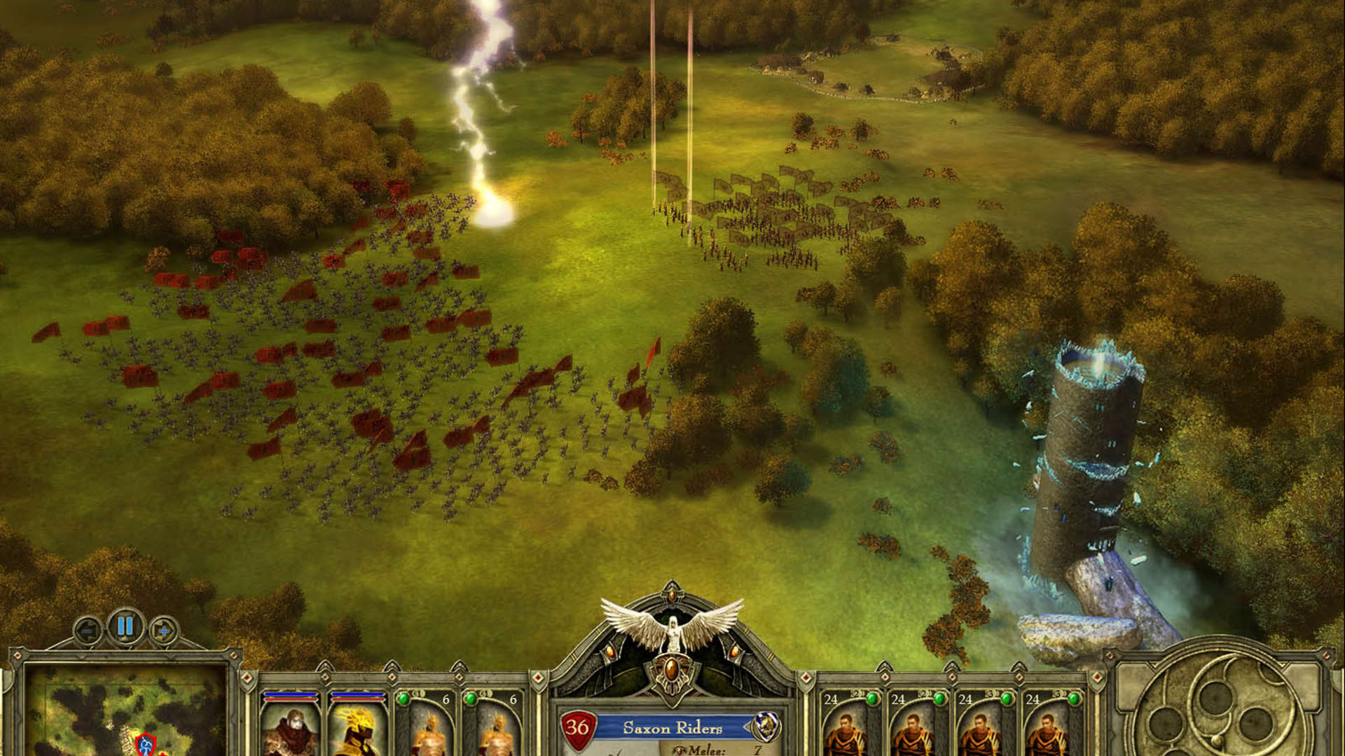 Screenshot for King Arthur: The Role-Playing Wargame