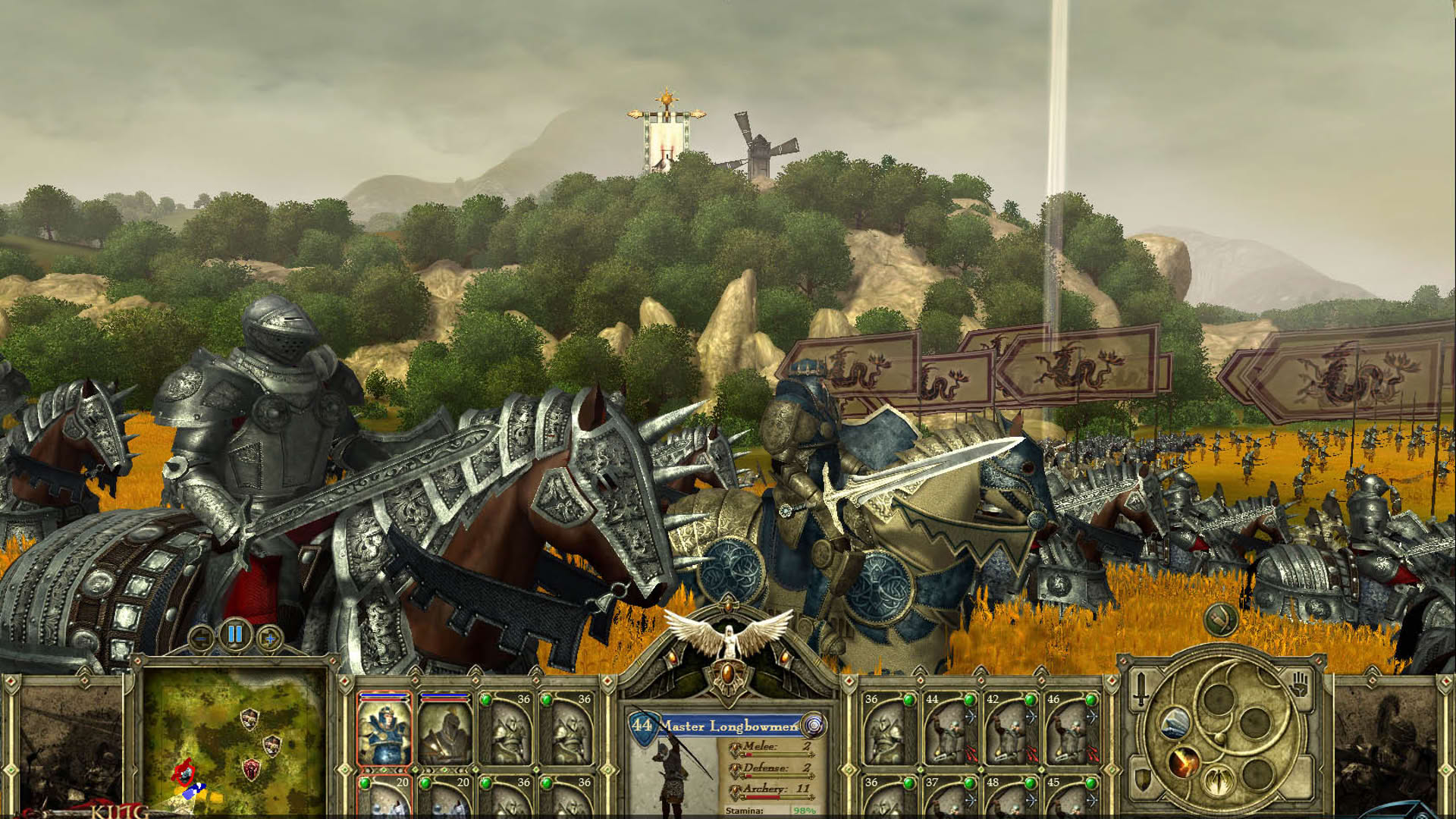 Screenshot for King Arthur: The Role-Playing Wargame