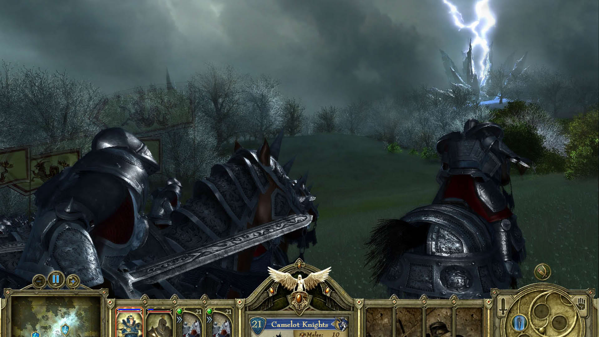 Screenshot for King Arthur: The Role-Playing Wargame