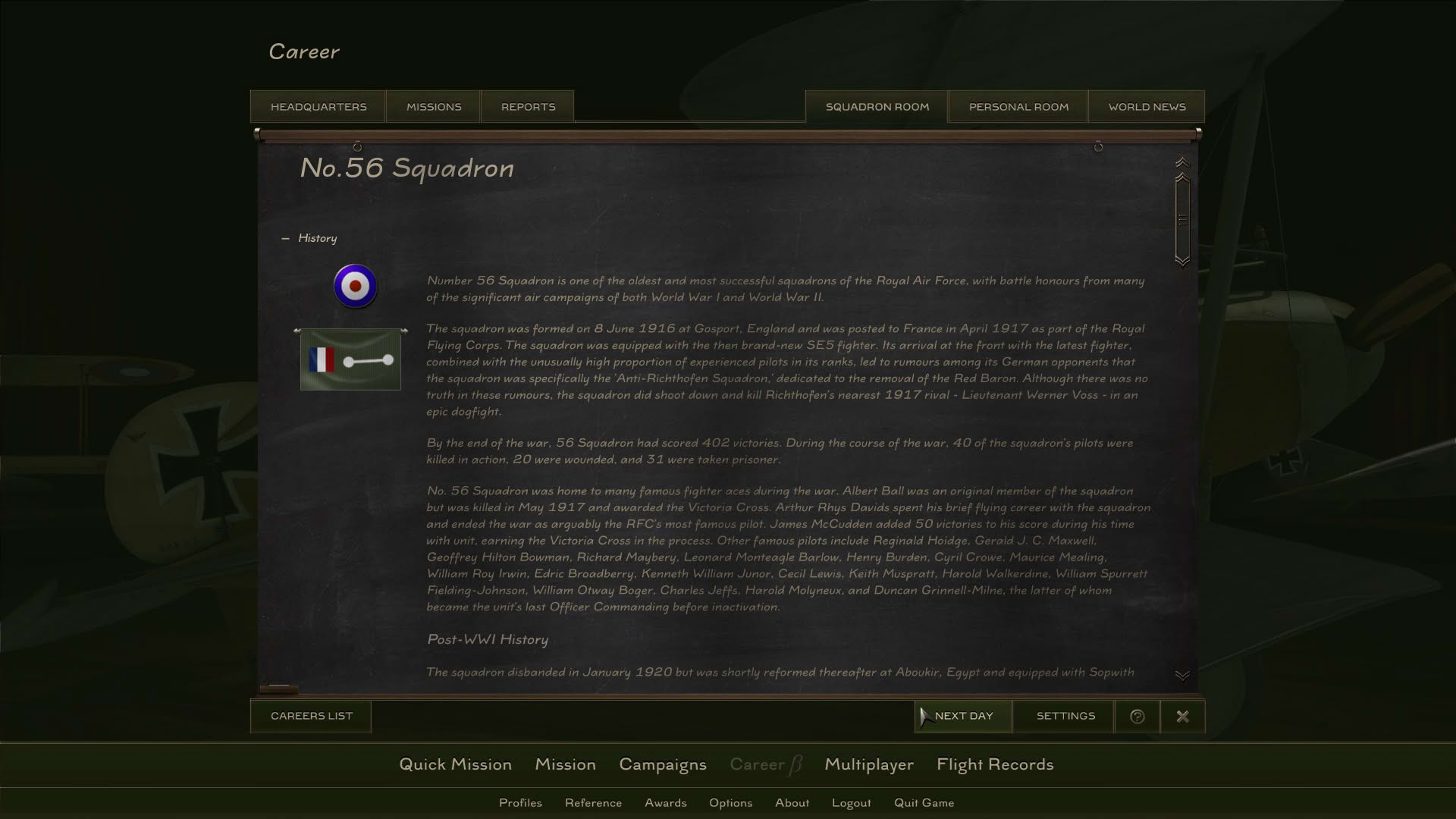 Screenshot for Rise of Flight United