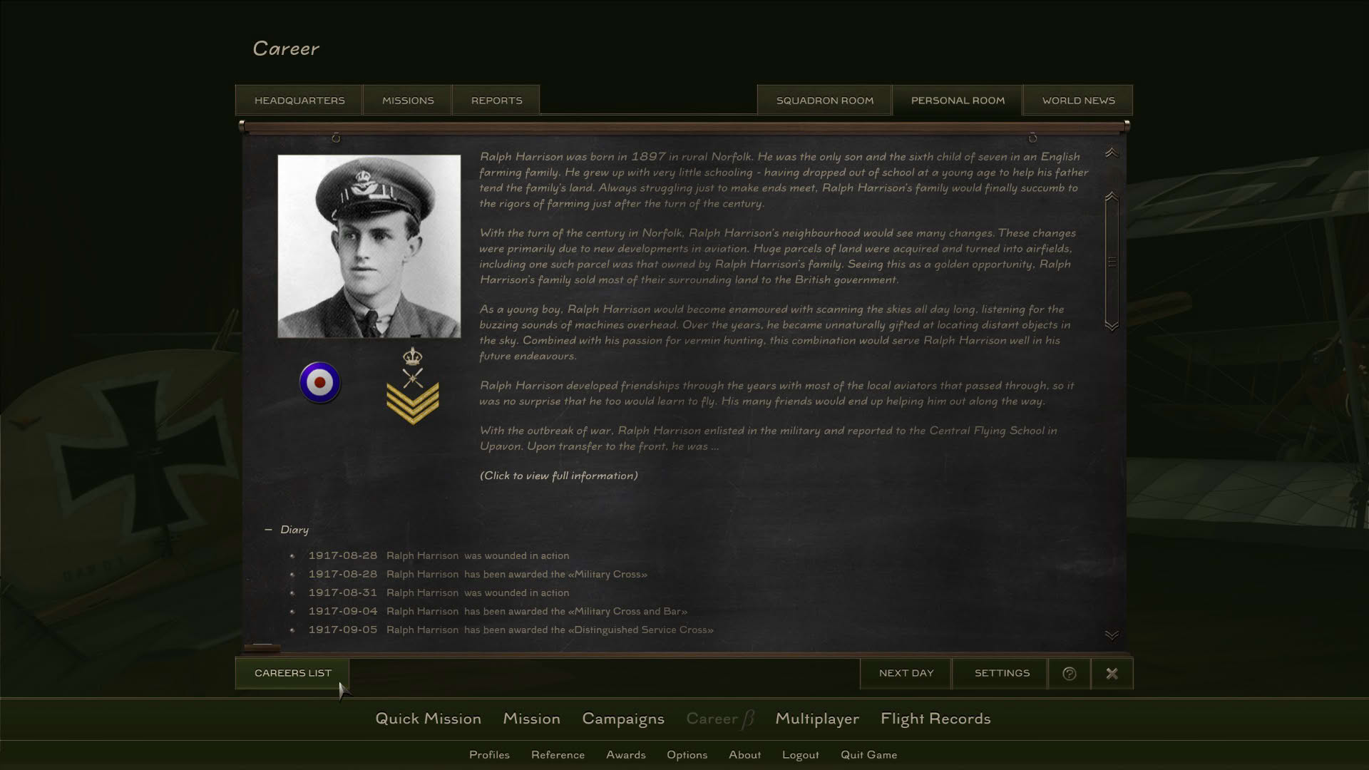 Screenshot for Rise of Flight United