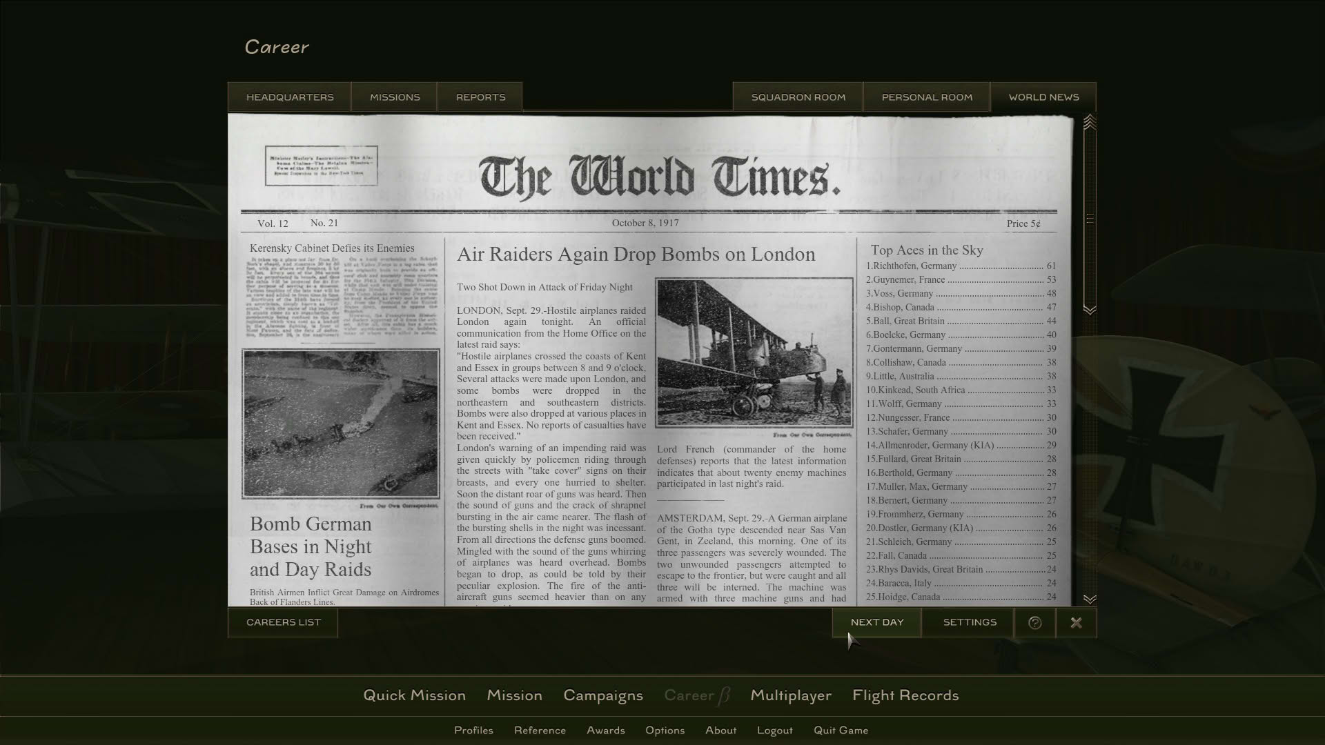 Screenshot for Rise of Flight United