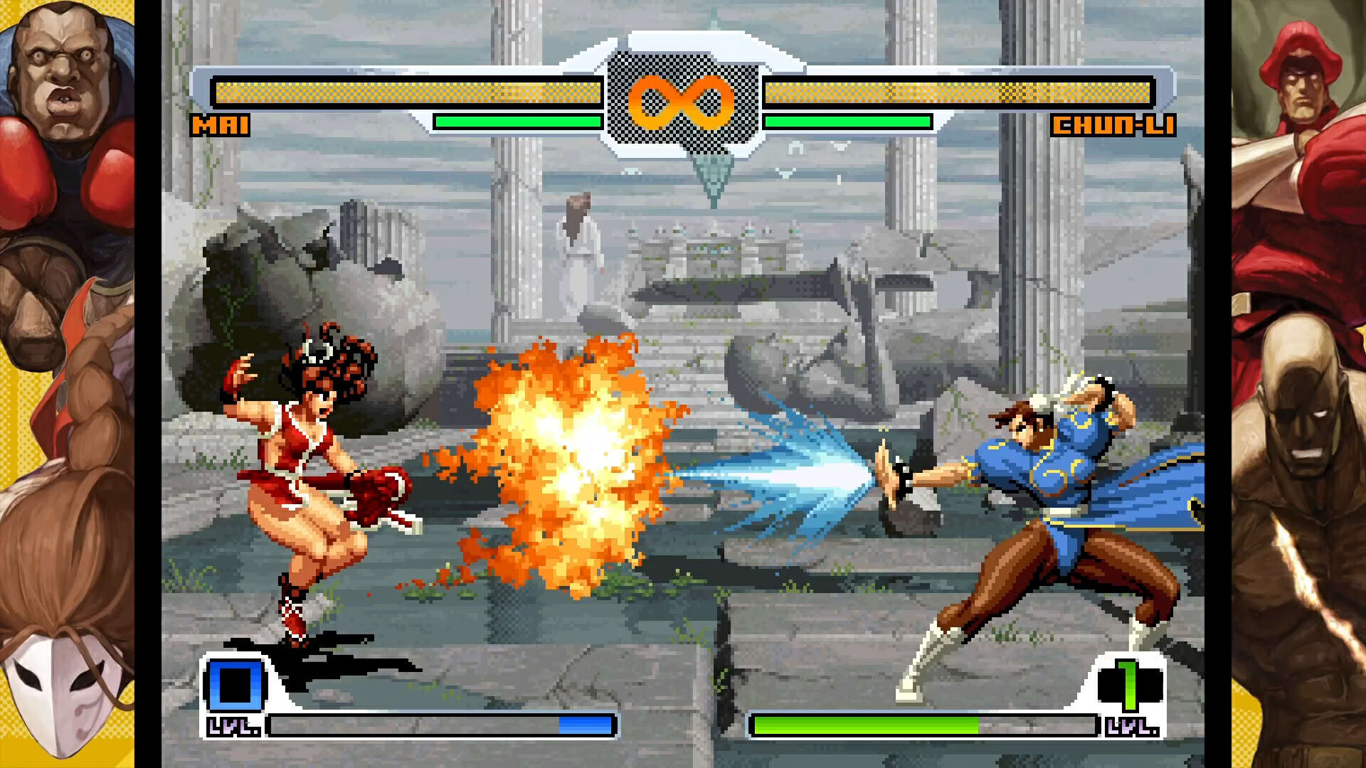 Screenshot for SNK vs. Capcom: SVC Chaos