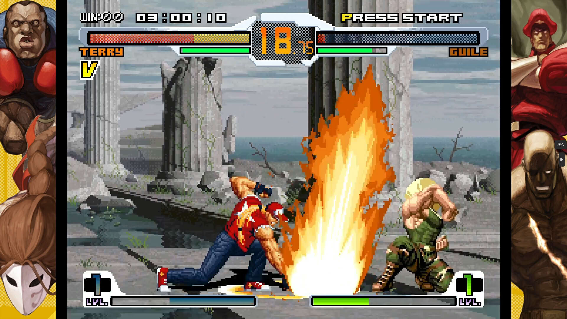 Screenshot for SNK vs. Capcom: SVC Chaos