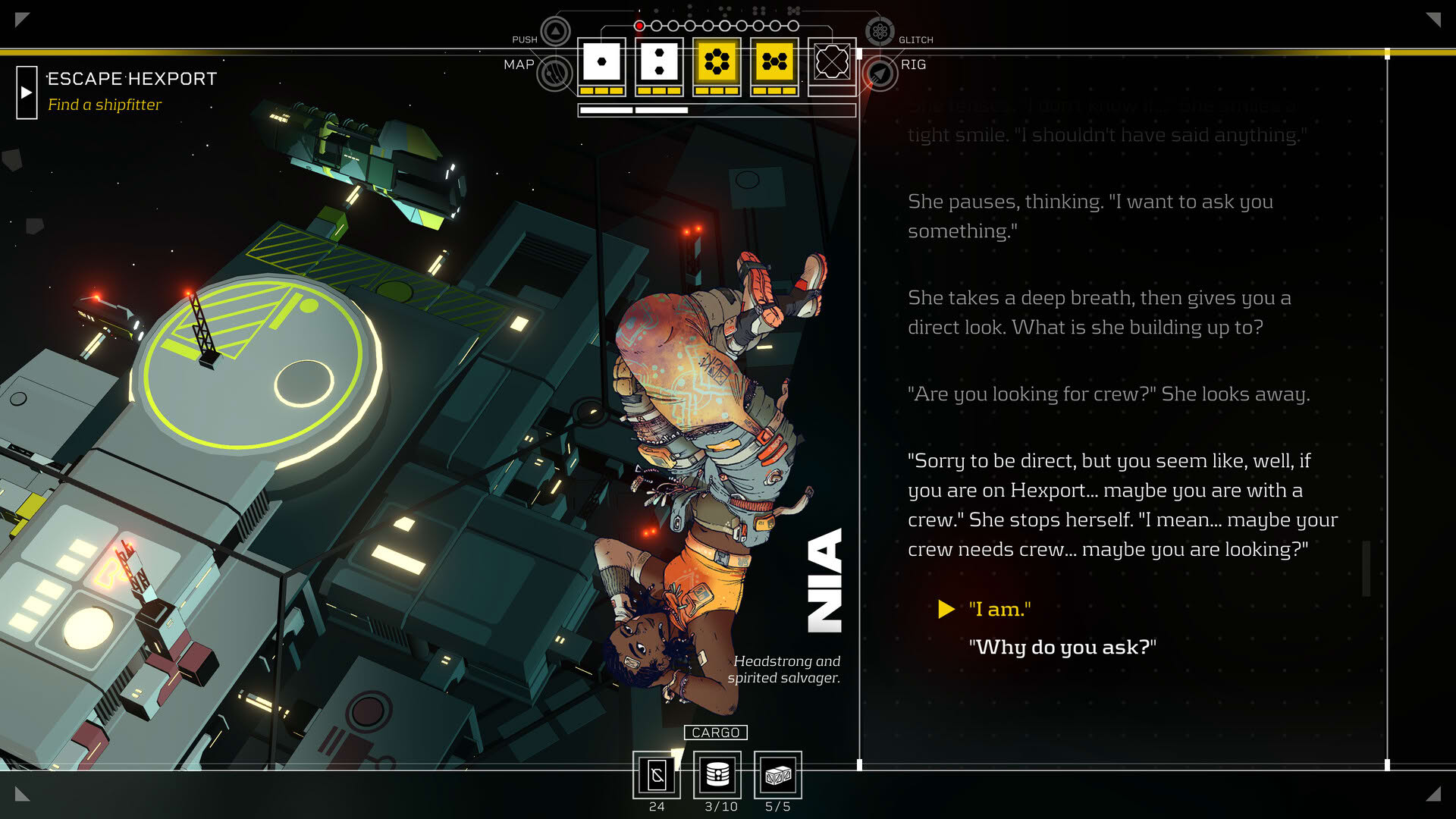 Screenshot for Citizen Sleeper 2: Starward Vector