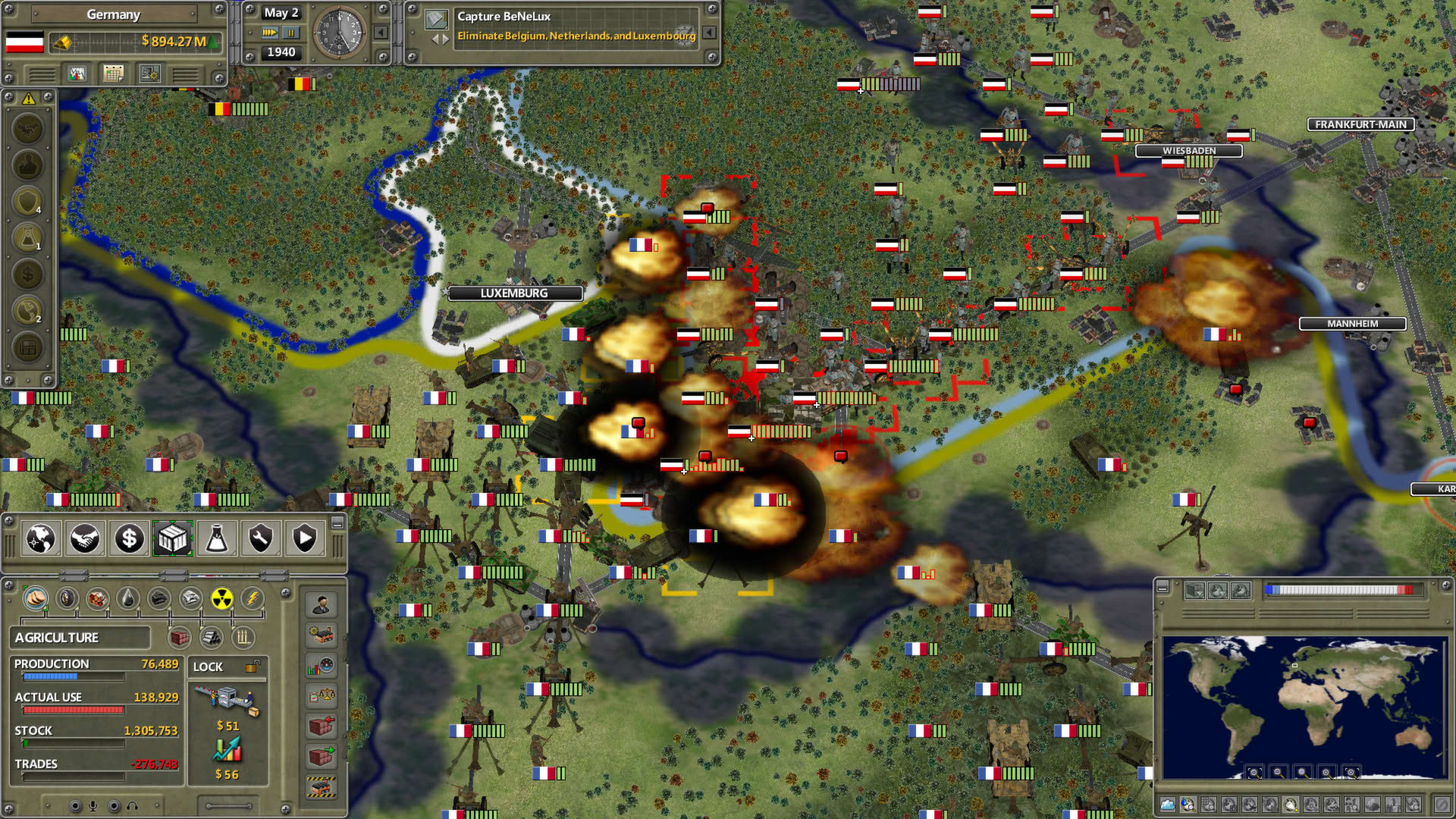 Screenshot for Supreme Ruler 1936