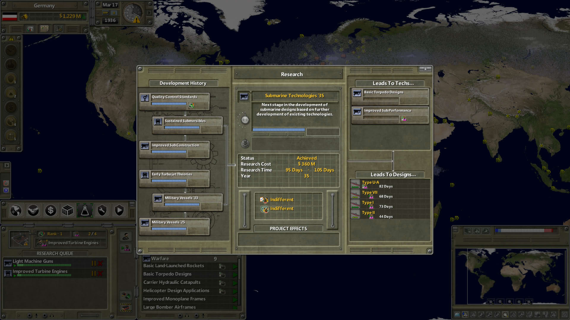 Screenshot for Supreme Ruler 1936