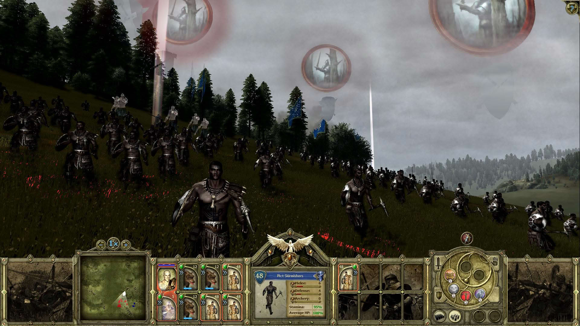 Screenshot for King Arthur: Fallen Champions