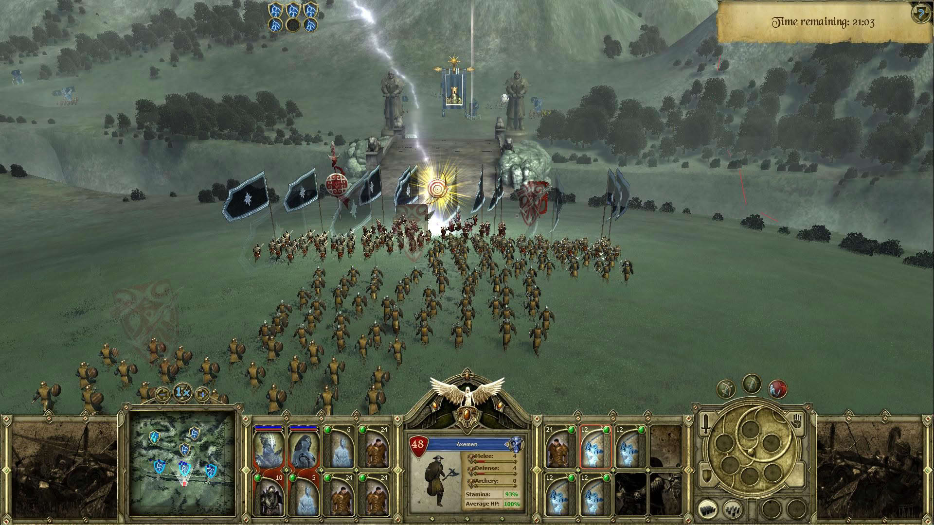 Screenshot for King Arthur: Fallen Champions