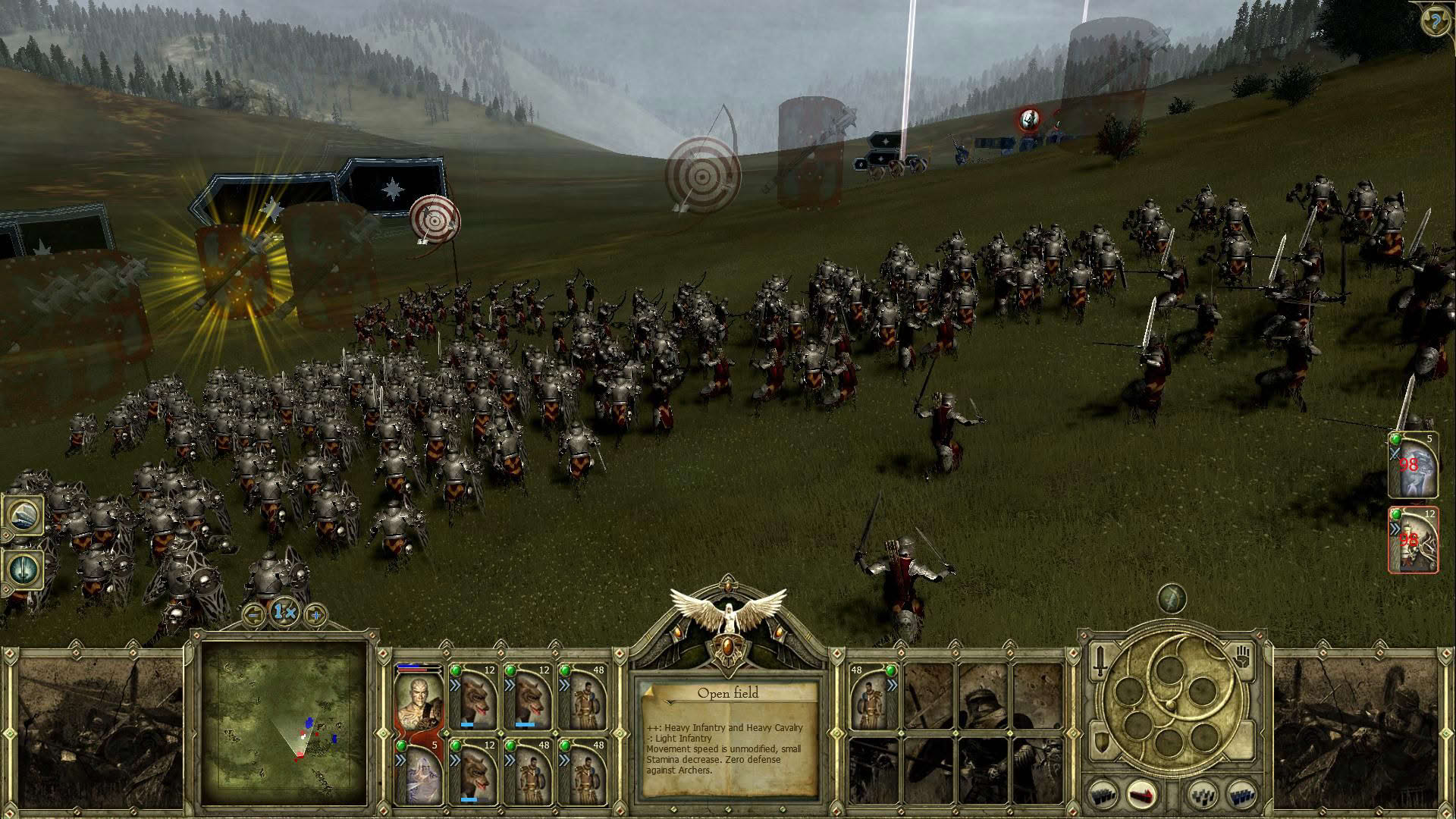 Screenshot for King Arthur: Fallen Champions