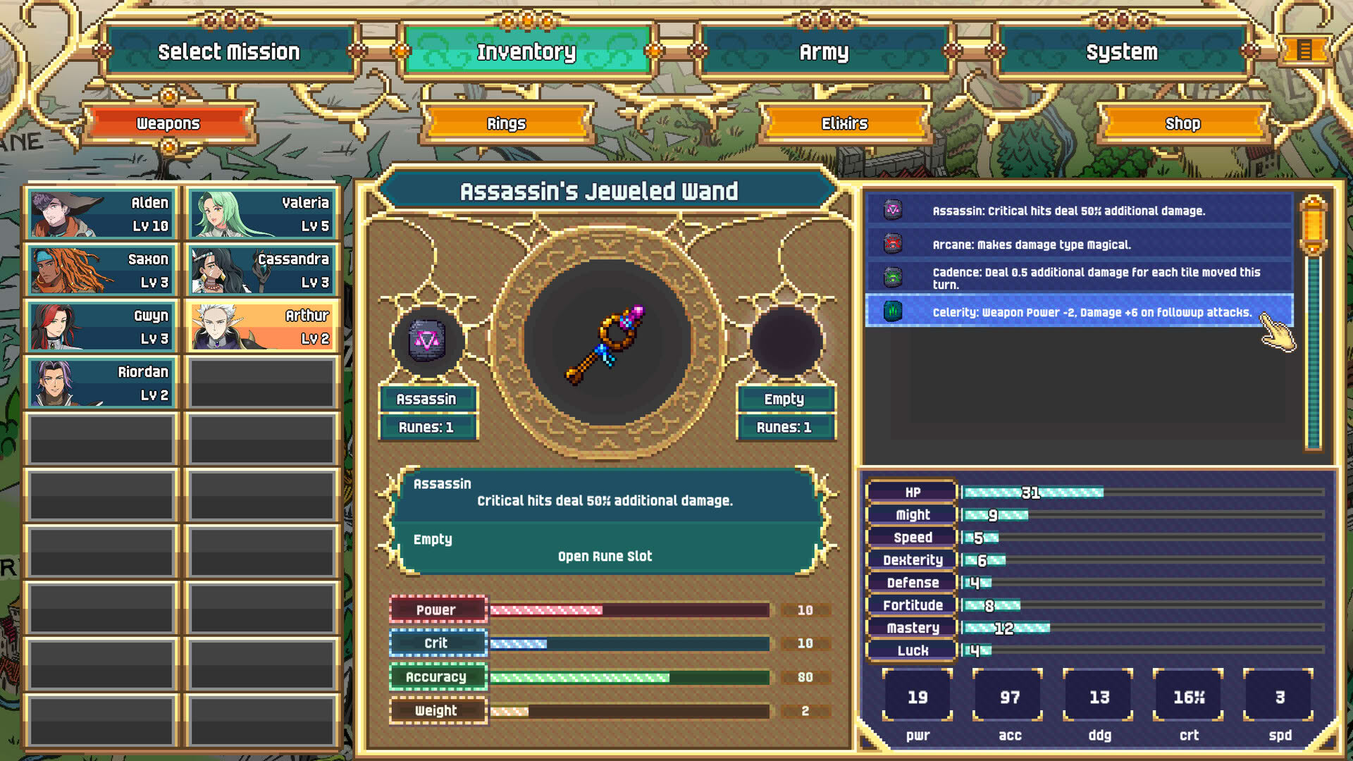 Screenshot for Dark Deity II