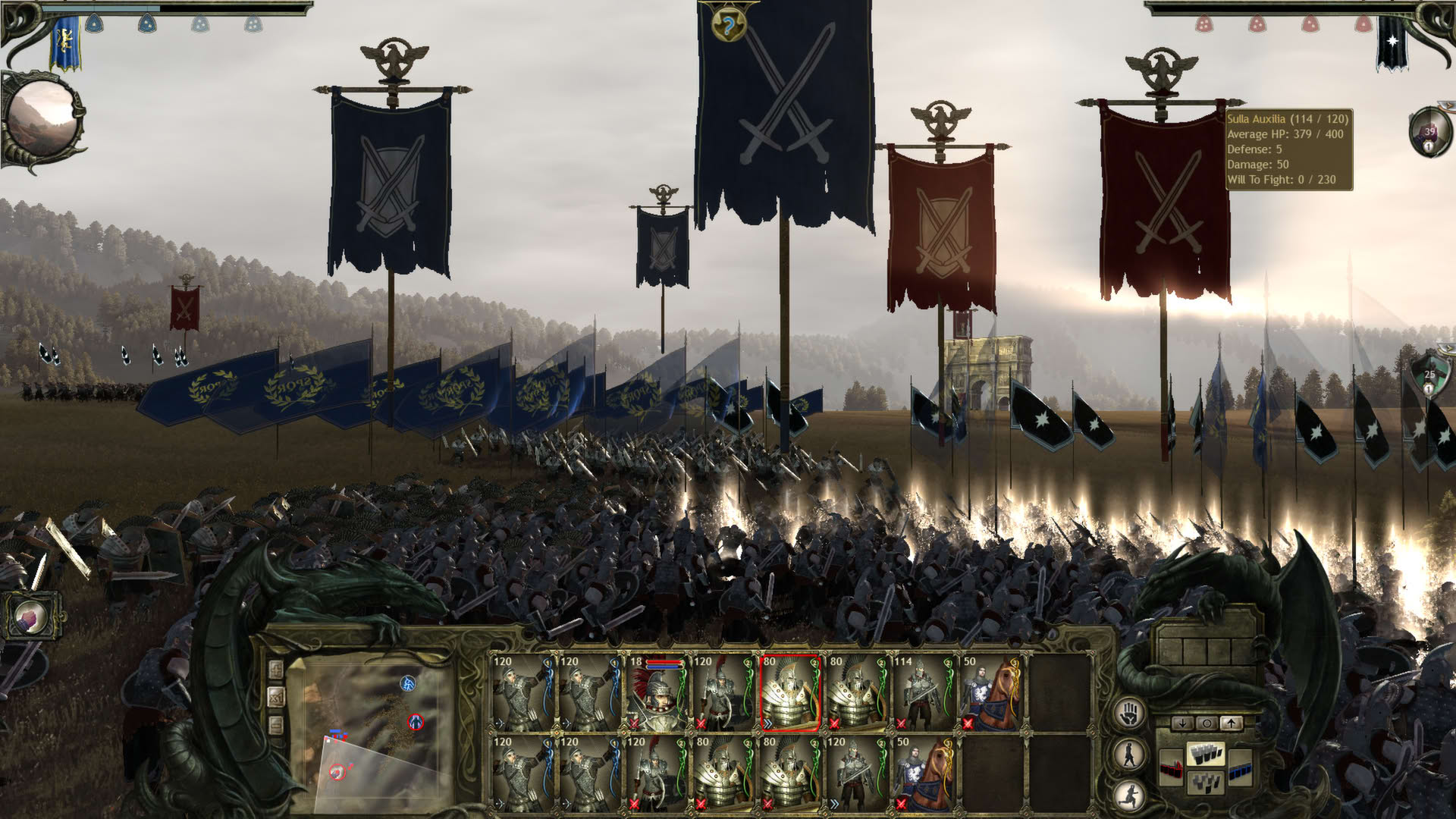 Screenshot for King Arthur II: The Role-Playing Wargame