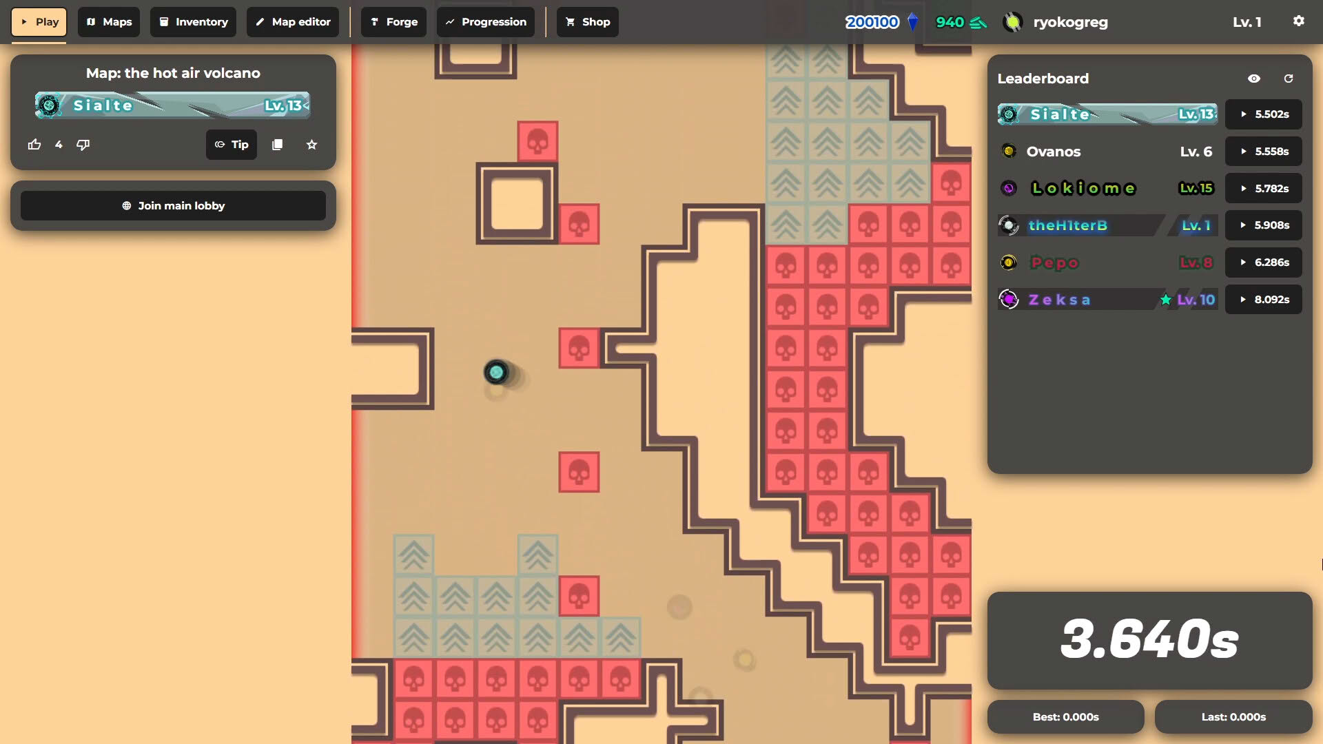 Screenshot for UpRunner