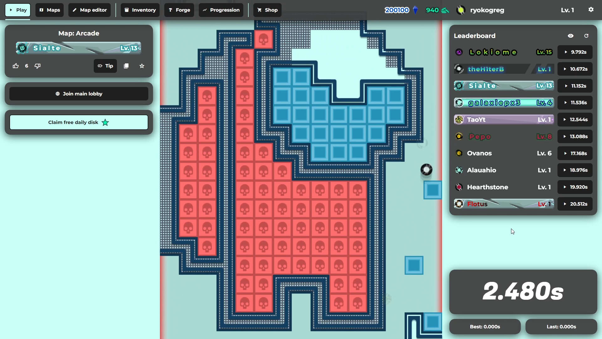 Screenshot for UpRunner