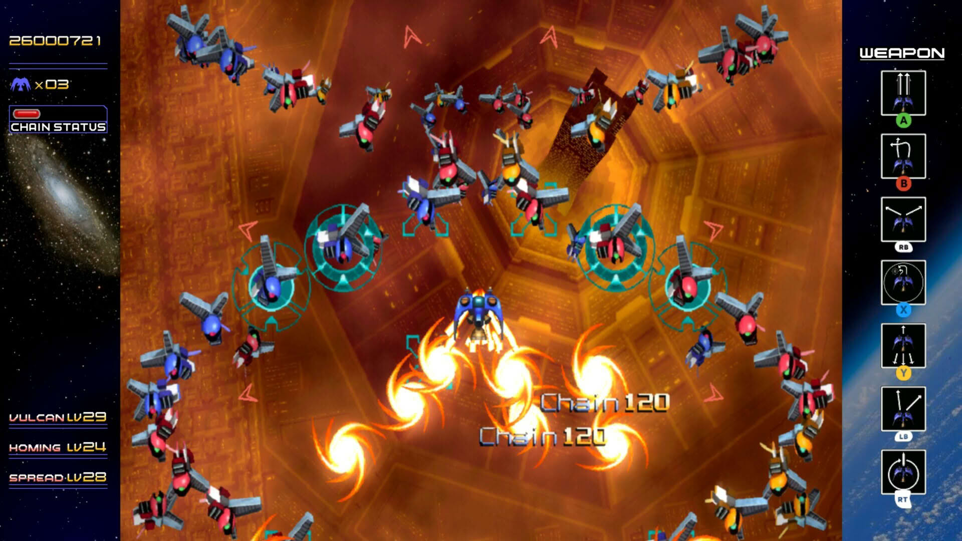 Screenshot for Radiant Silvergun