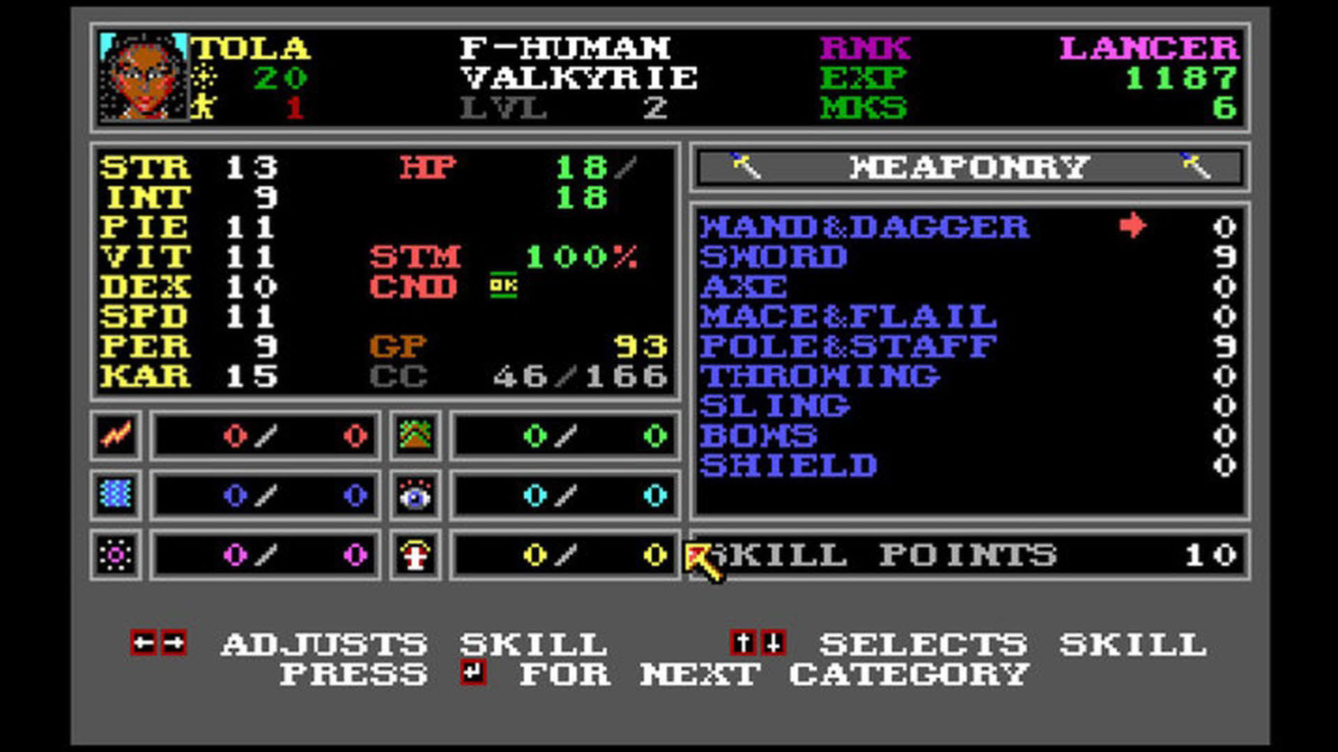Screenshot for Wizardry: Bane of the Cosmic Forge