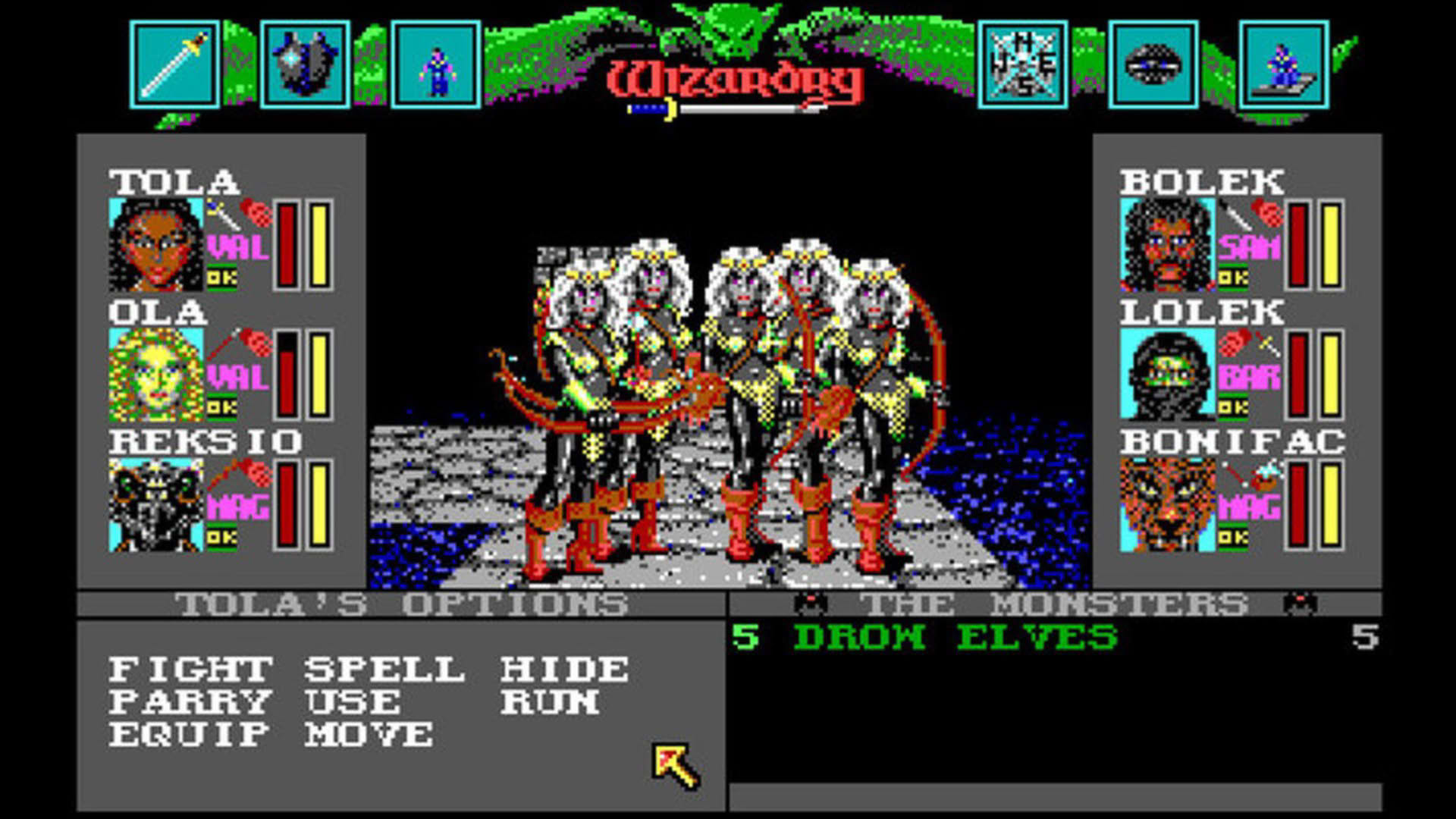 Screenshot for Wizardry: Bane of the Cosmic Forge