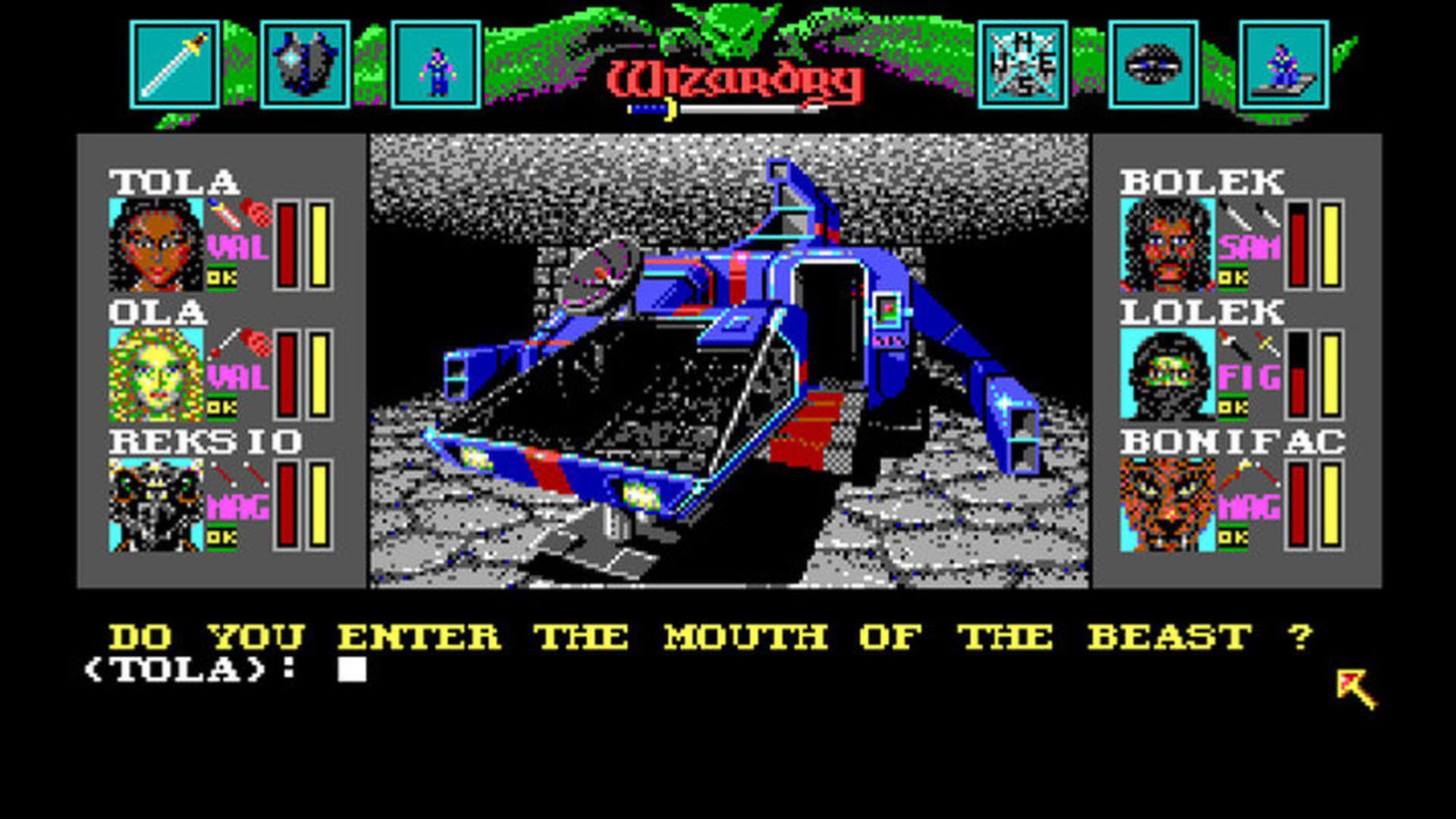 Screenshot for Wizardry: Bane of the Cosmic Forge